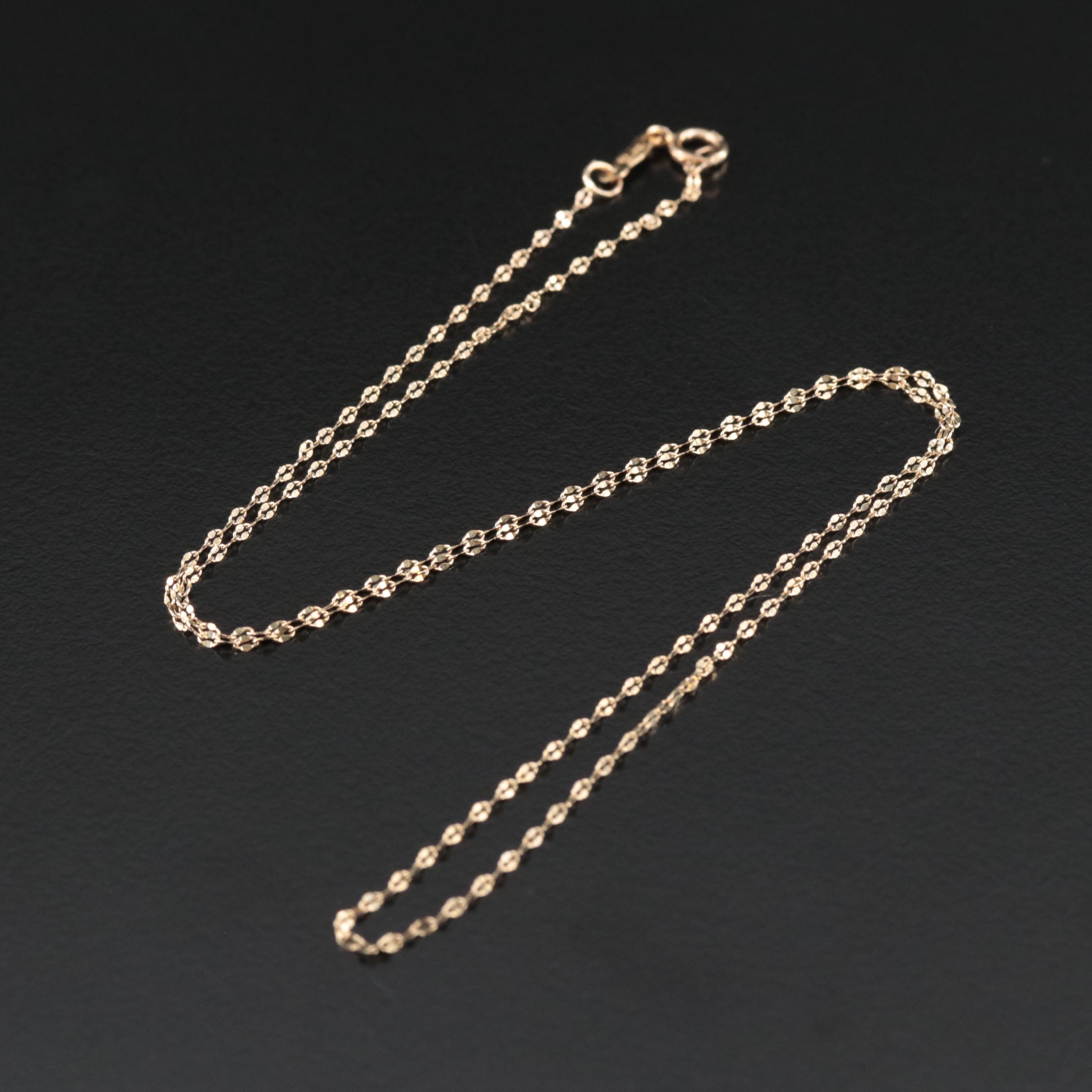 14K Chain Necklace