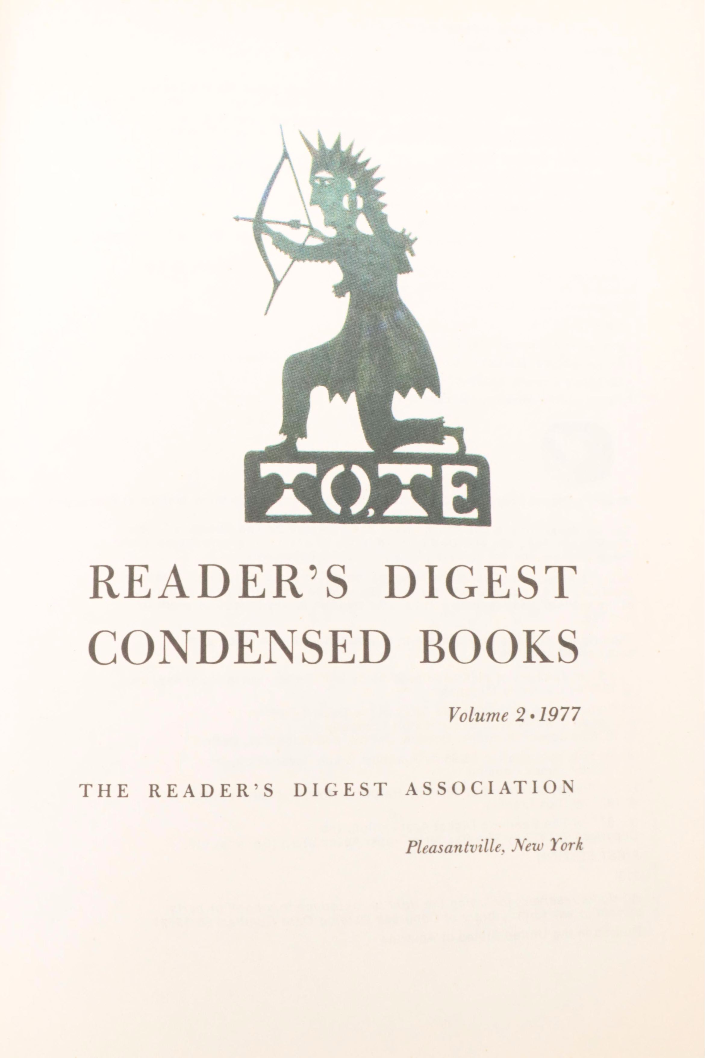 Reader's Digest Condensed Books, 1950s–1980s