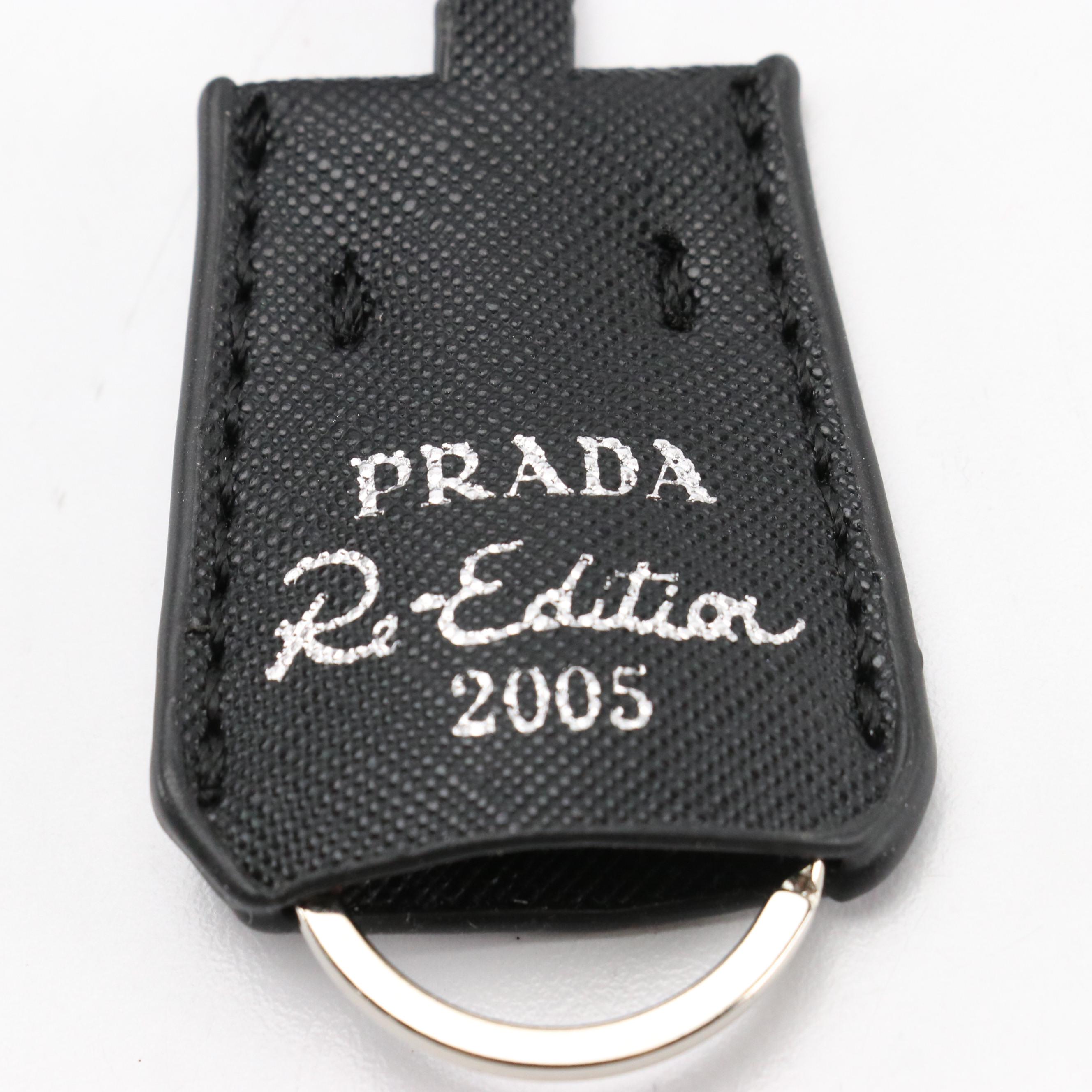 Prada Re-Edition 2005 Shoulder Bag in Re-Nylon with Saffiano Leather Trim