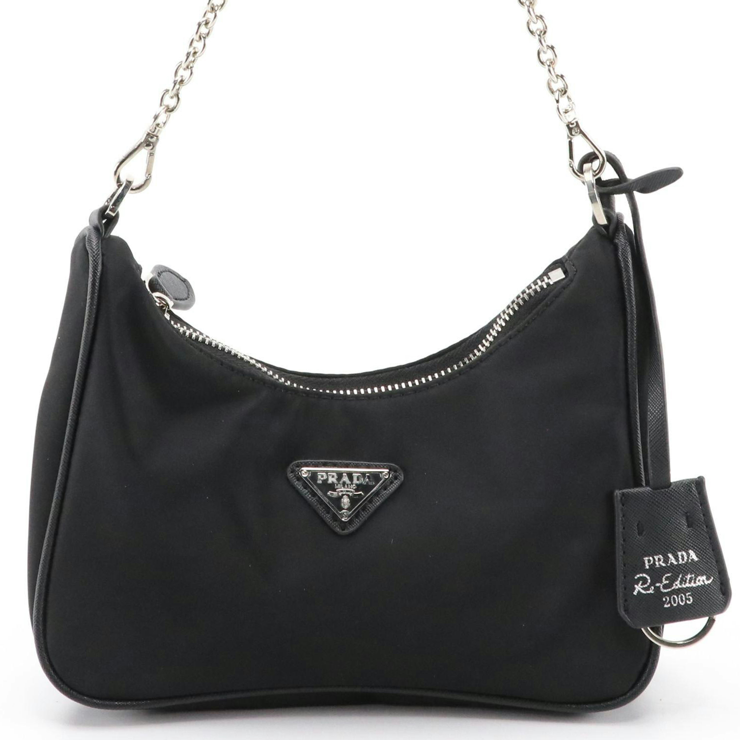 Prada Re-Edition 2005 Shoulder Bag in Re-Nylon with Saffiano Leather Trim