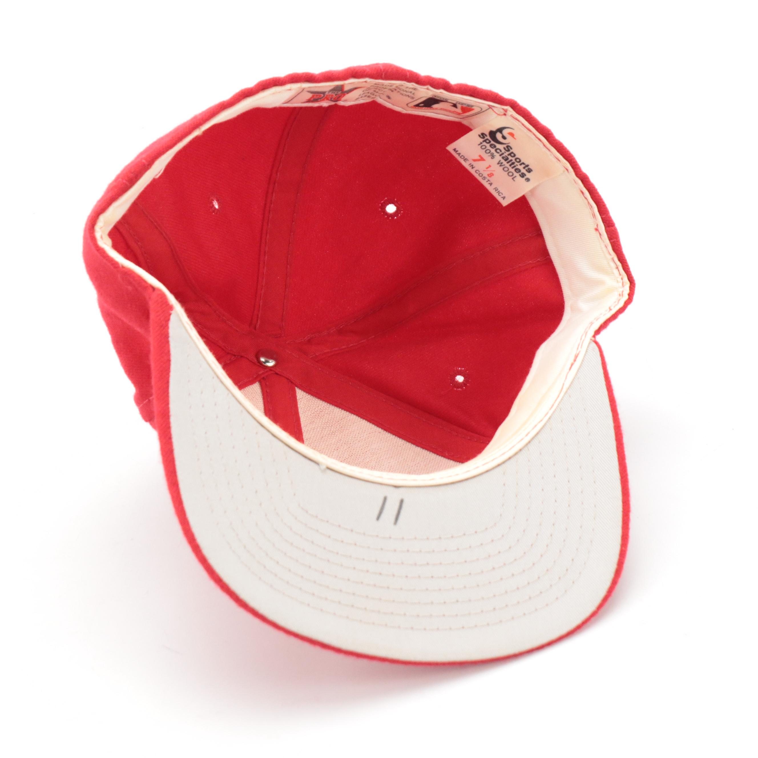 Roy McMillan Player-Issued Cincinnati Reds Sports Specialties Hat and More