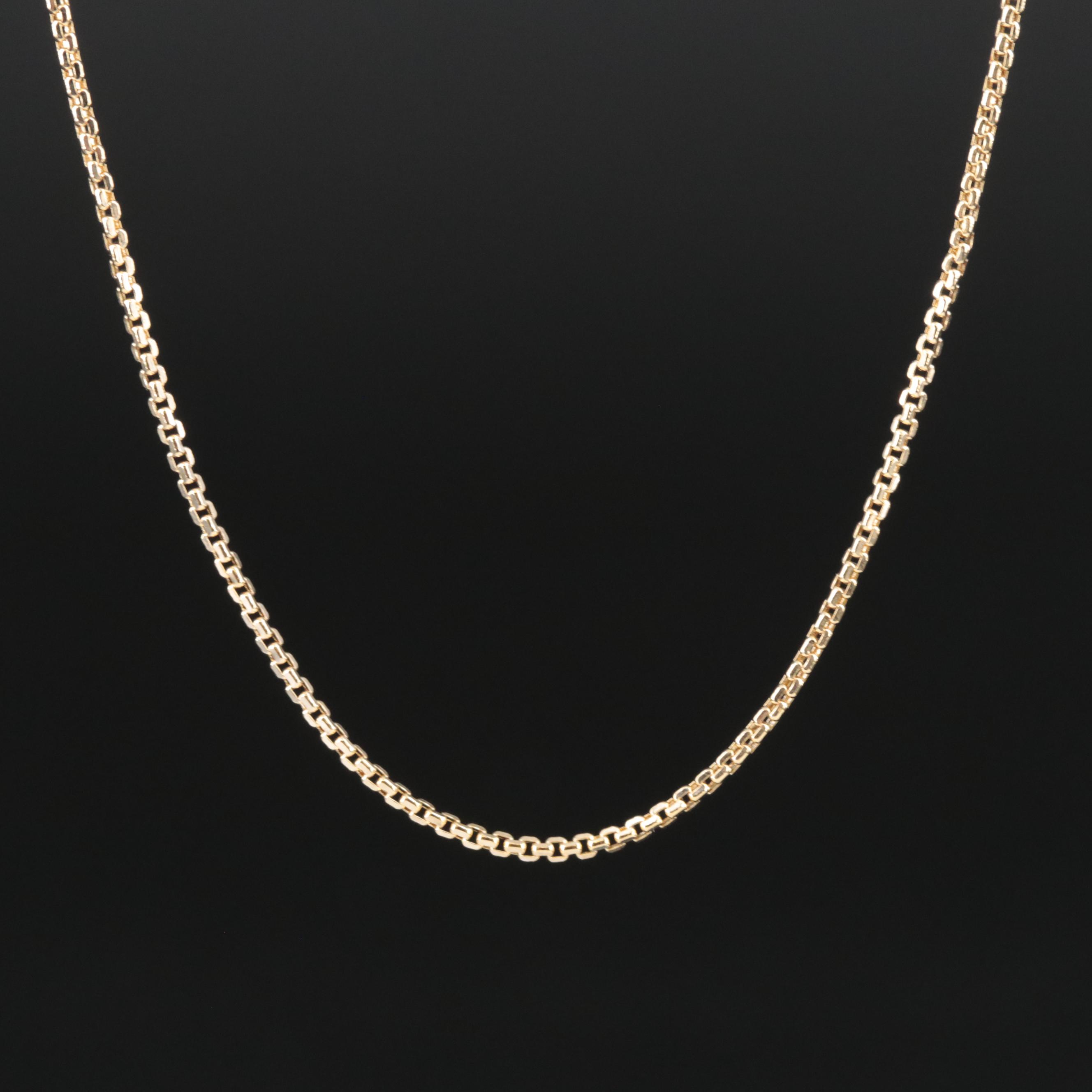 Italian 14K Chain Necklace