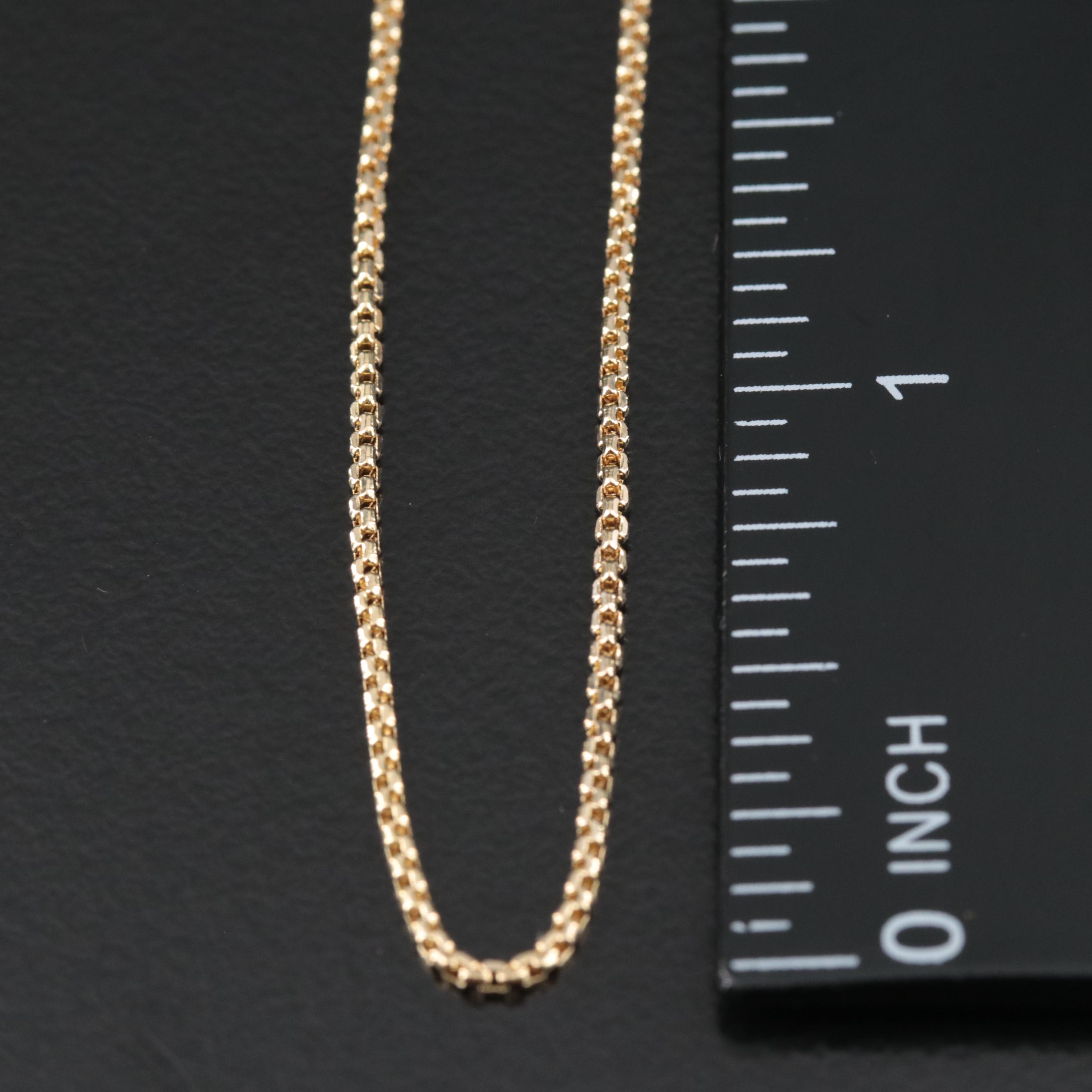 Italian 14K Chain Necklace