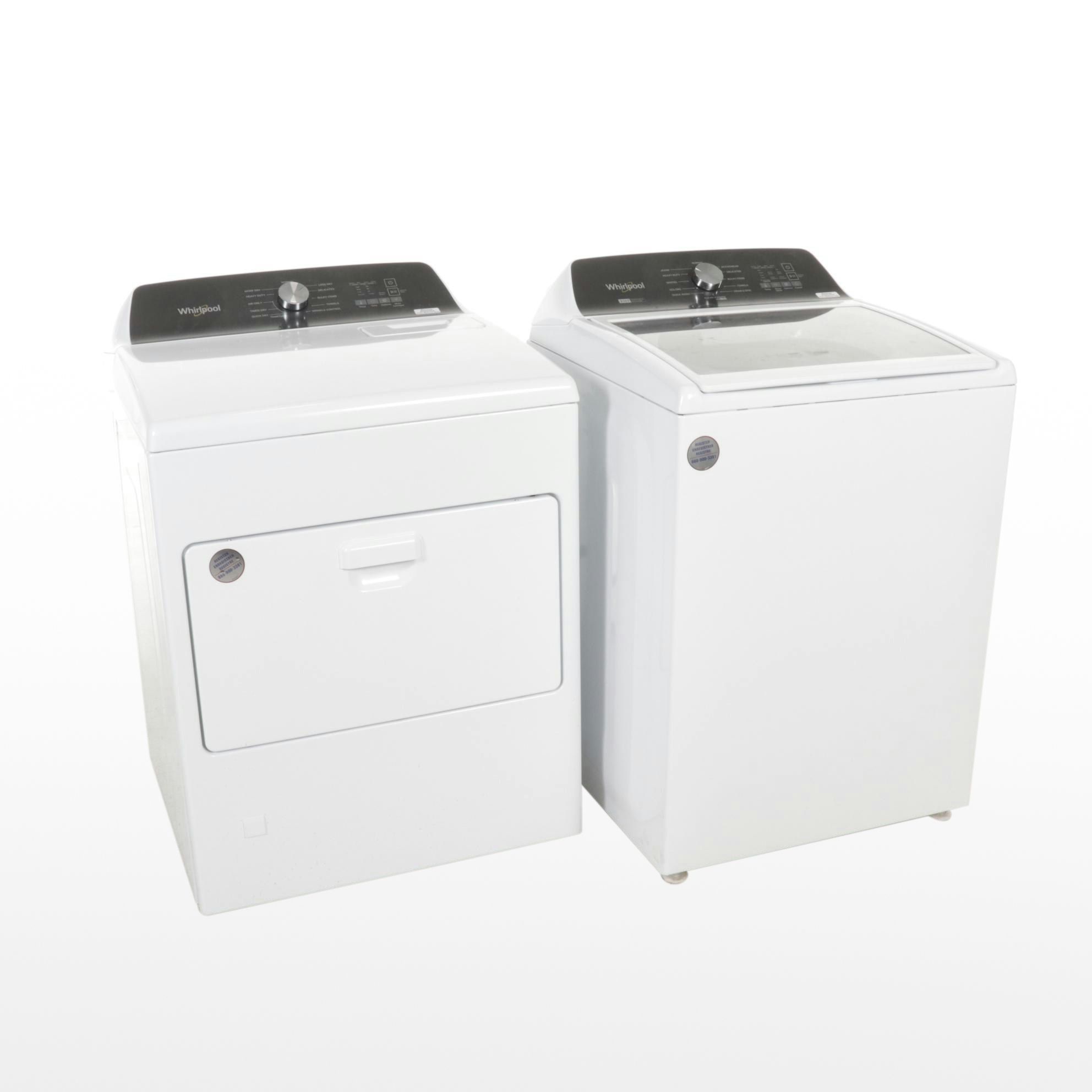 Whirlpool 2 in 1 Removable Agitator Washer and Electric Dryer Set