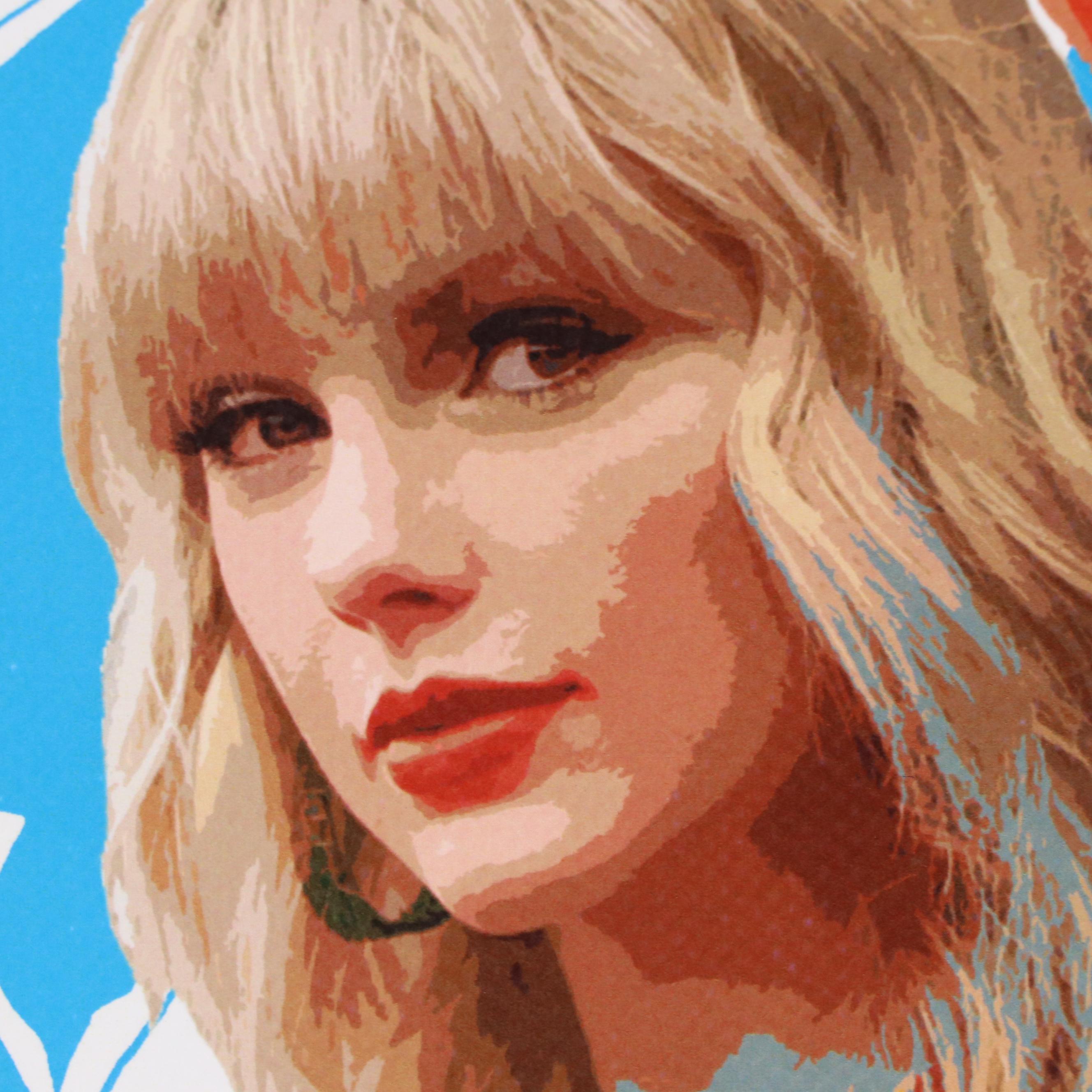 Death NYC Pop Art Digital Print Featuring Taylor Swift x Hermès, 21st Century