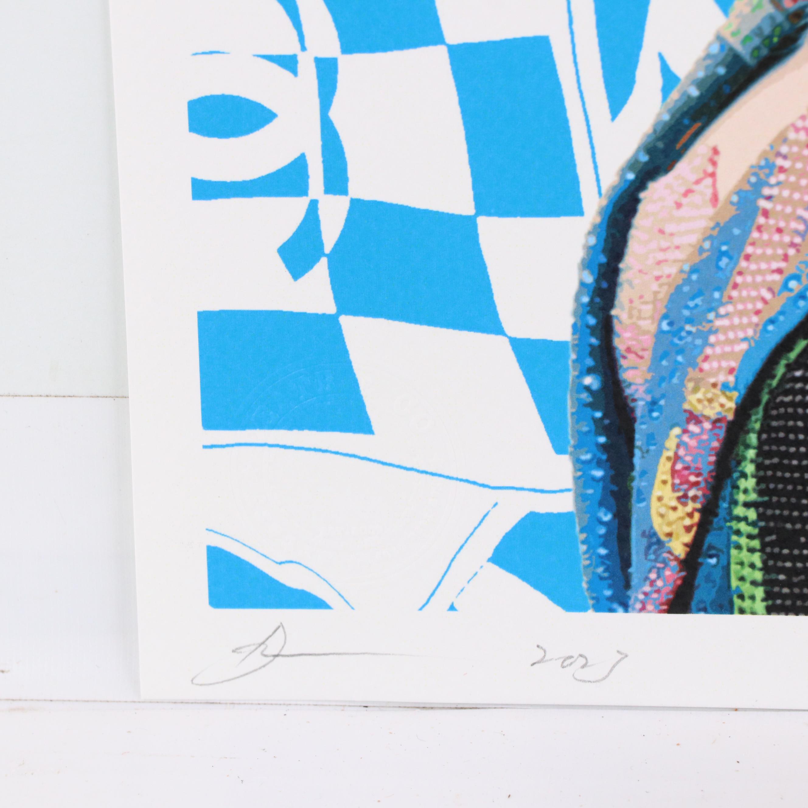 Death NYC Pop Art Digital Print Featuring Taylor Swift x Hermès, 21st Century