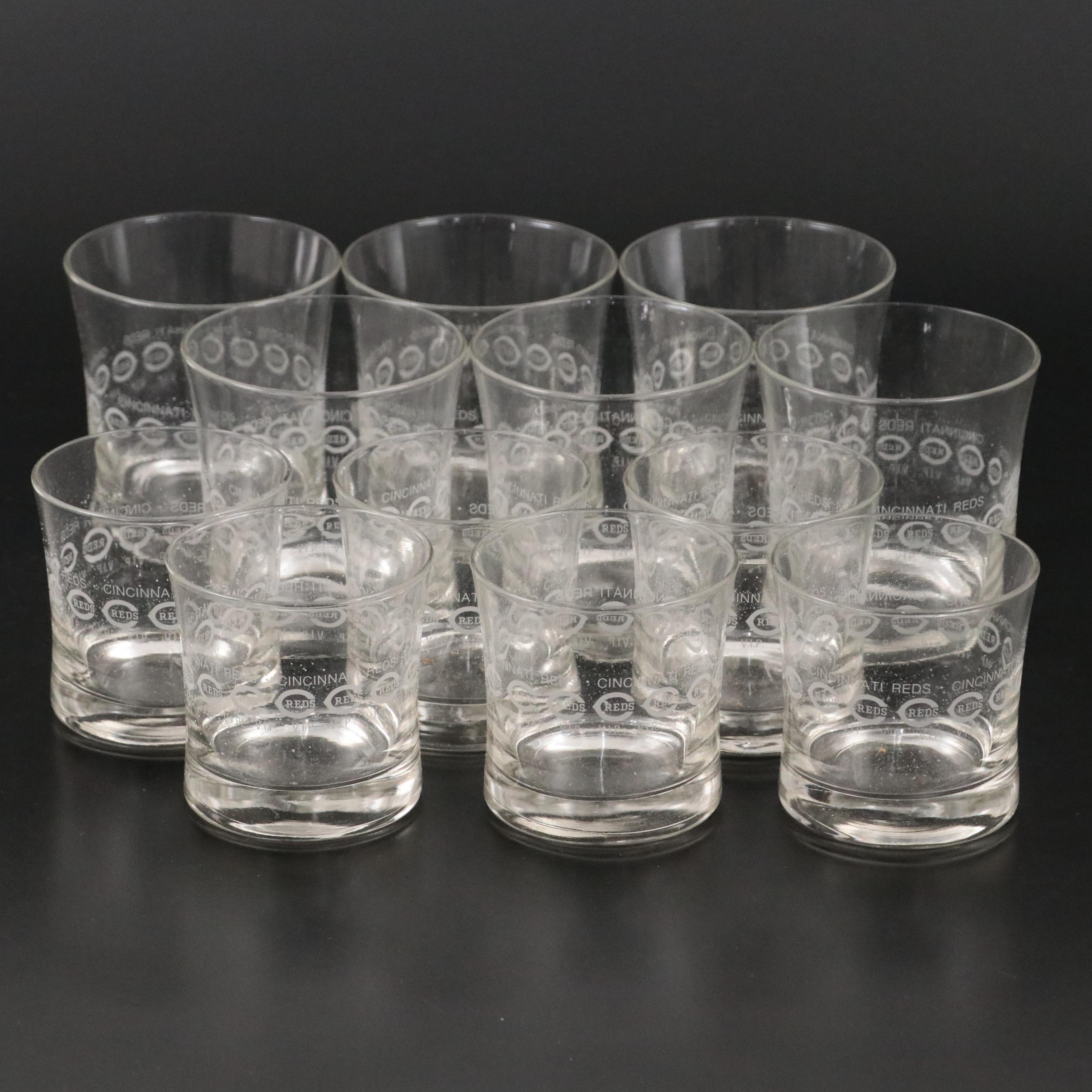 Cincinnati Reds Drinking Glasses