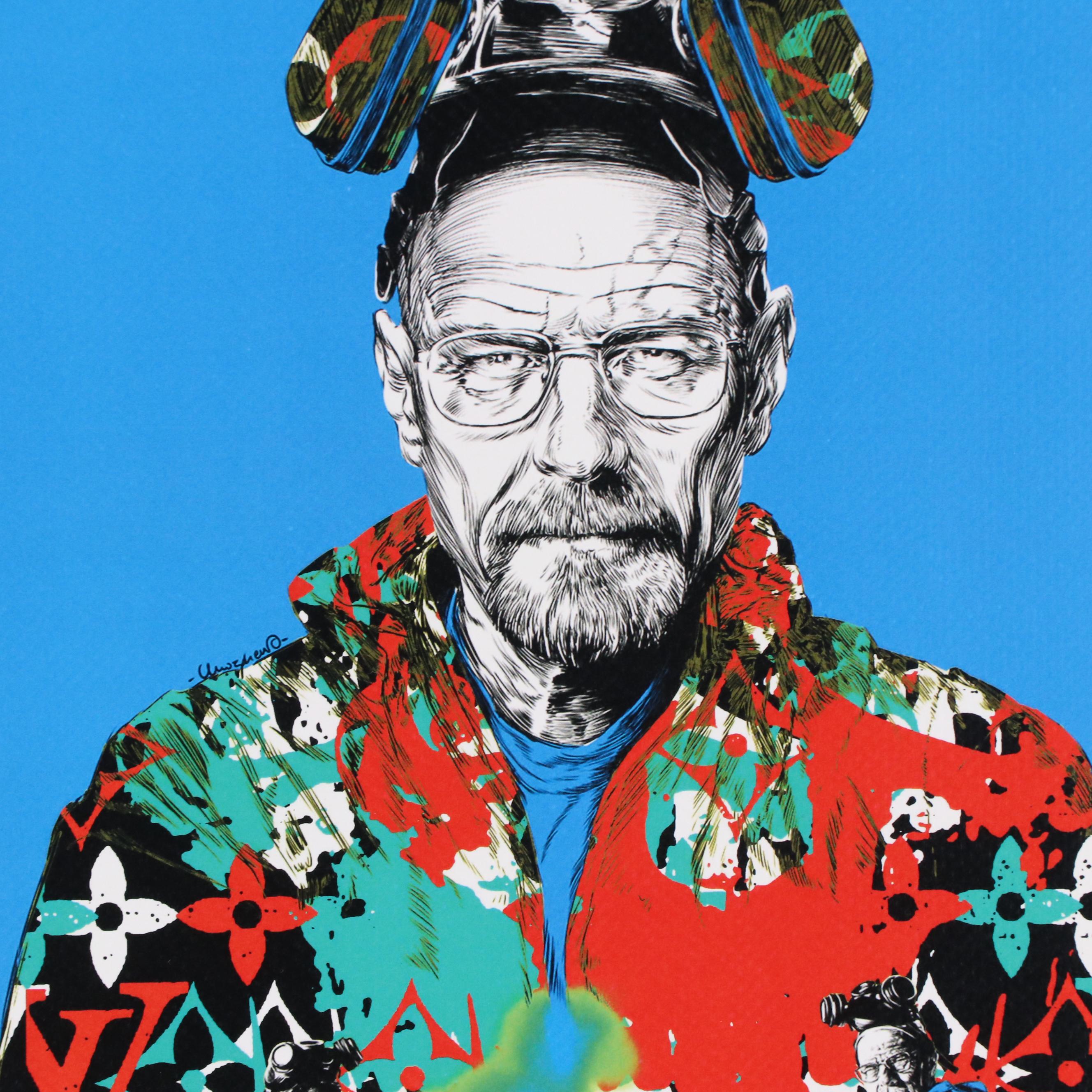 Death NYC Pop Art Digital Print Featuring Breaking Bad x Louis Vuitton