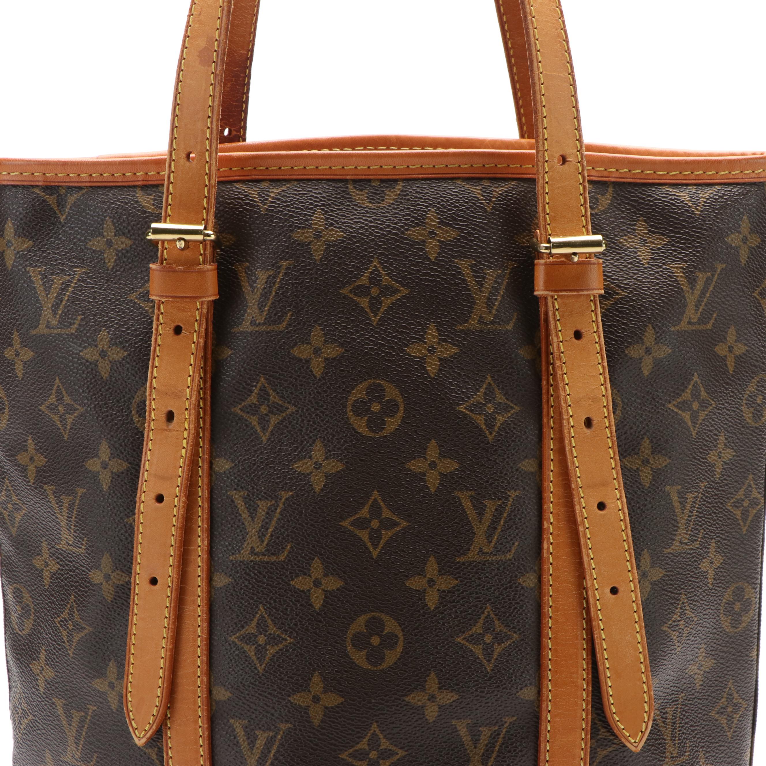 Louis Vuitton Bucket Tote GM in Brown Monogram Canvas