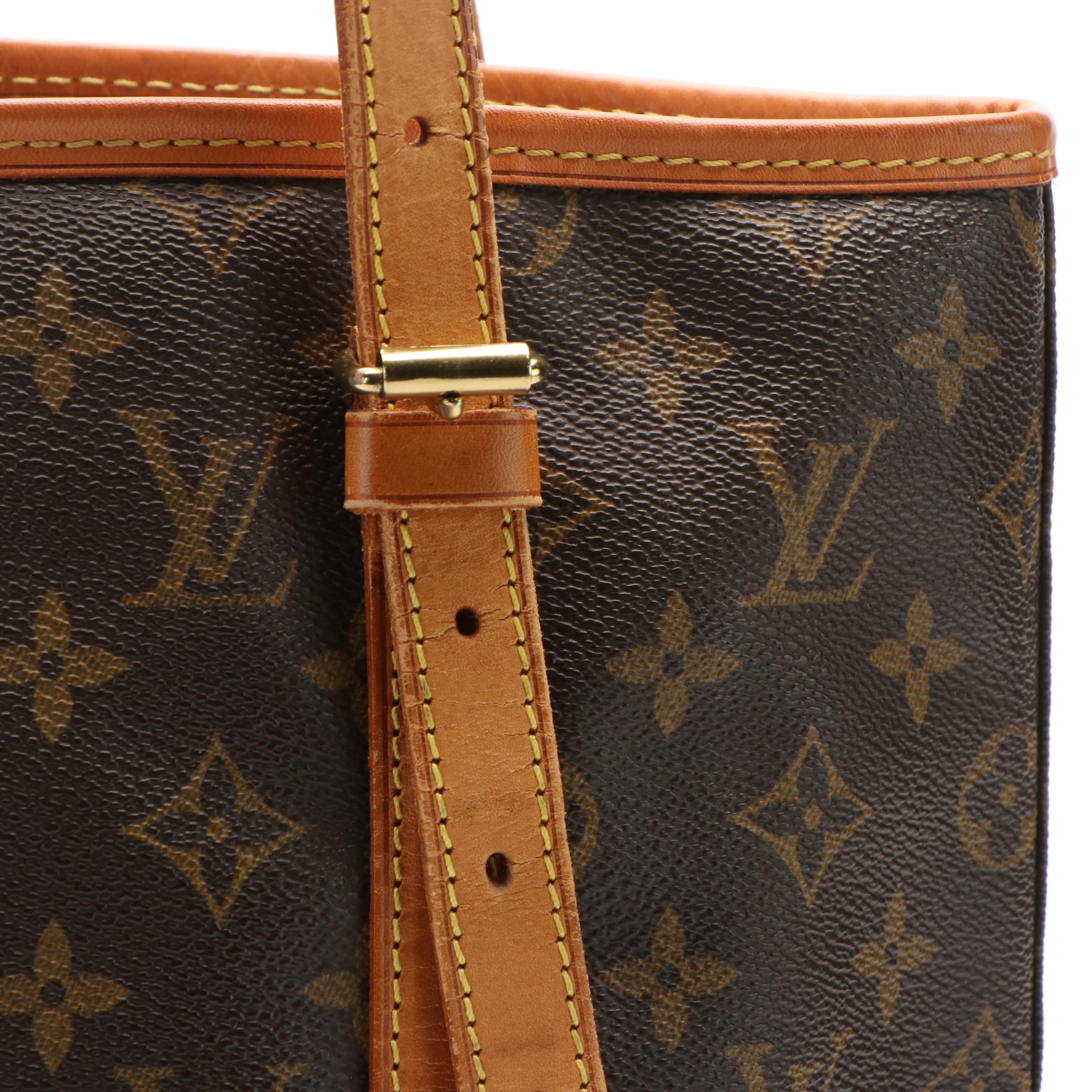 Louis Vuitton Bucket Tote GM in Brown Monogram Canvas