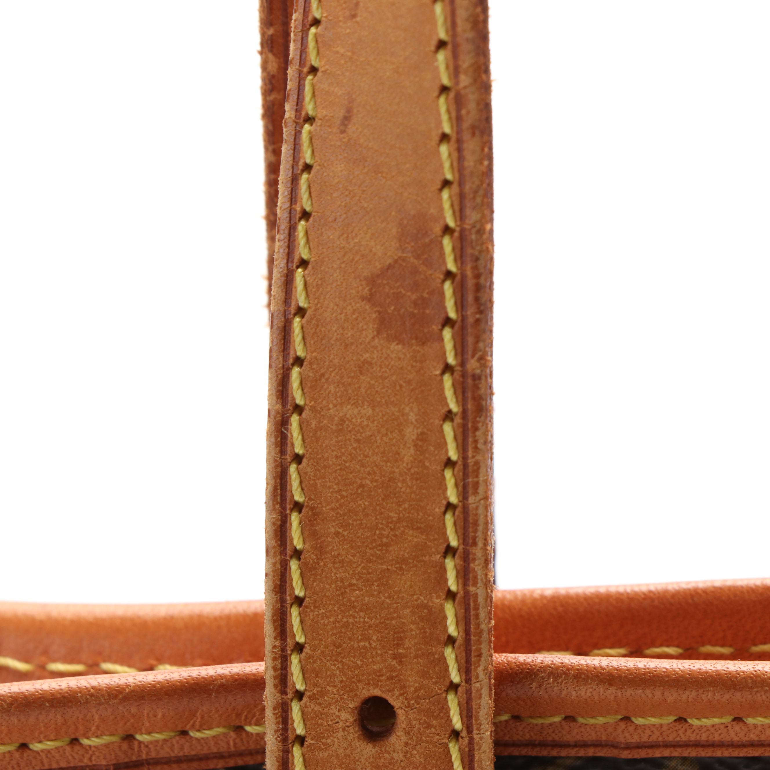 Louis Vuitton Bucket Tote GM in Brown Monogram Canvas