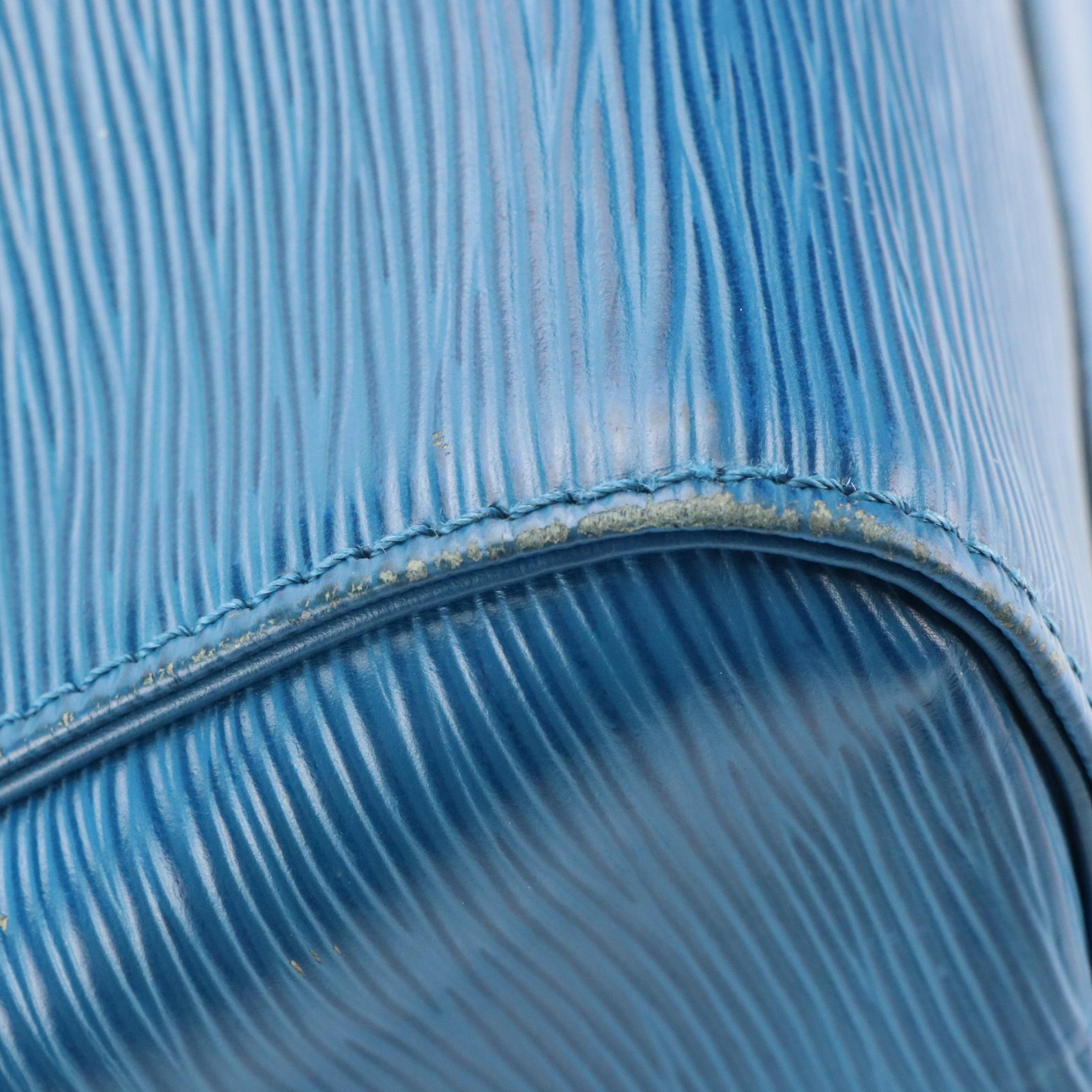 Louis Vuitton Speedy 25 in Toledo Blue Epi Leather