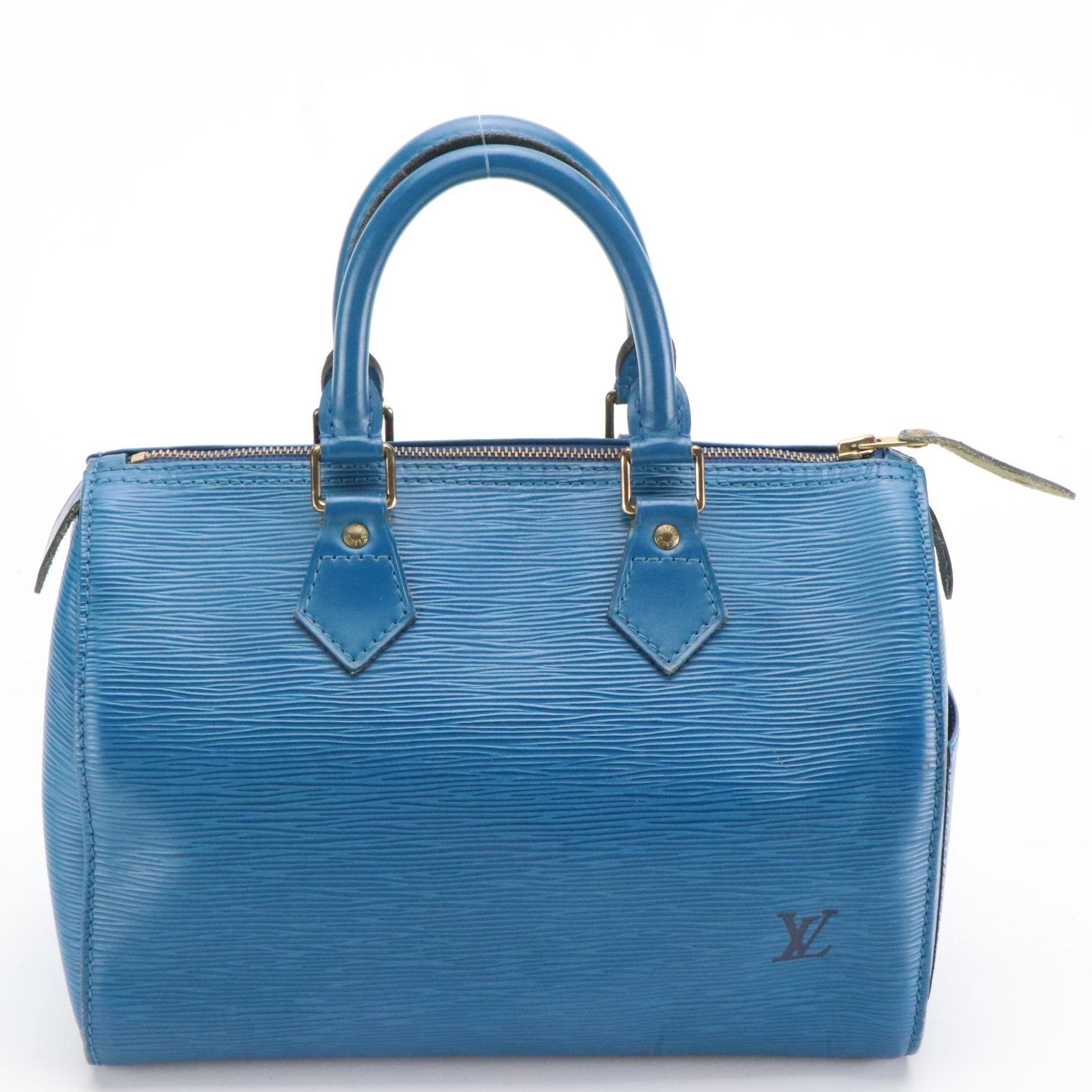 Louis Vuitton Speedy 25 in Toledo Blue Epi Leather