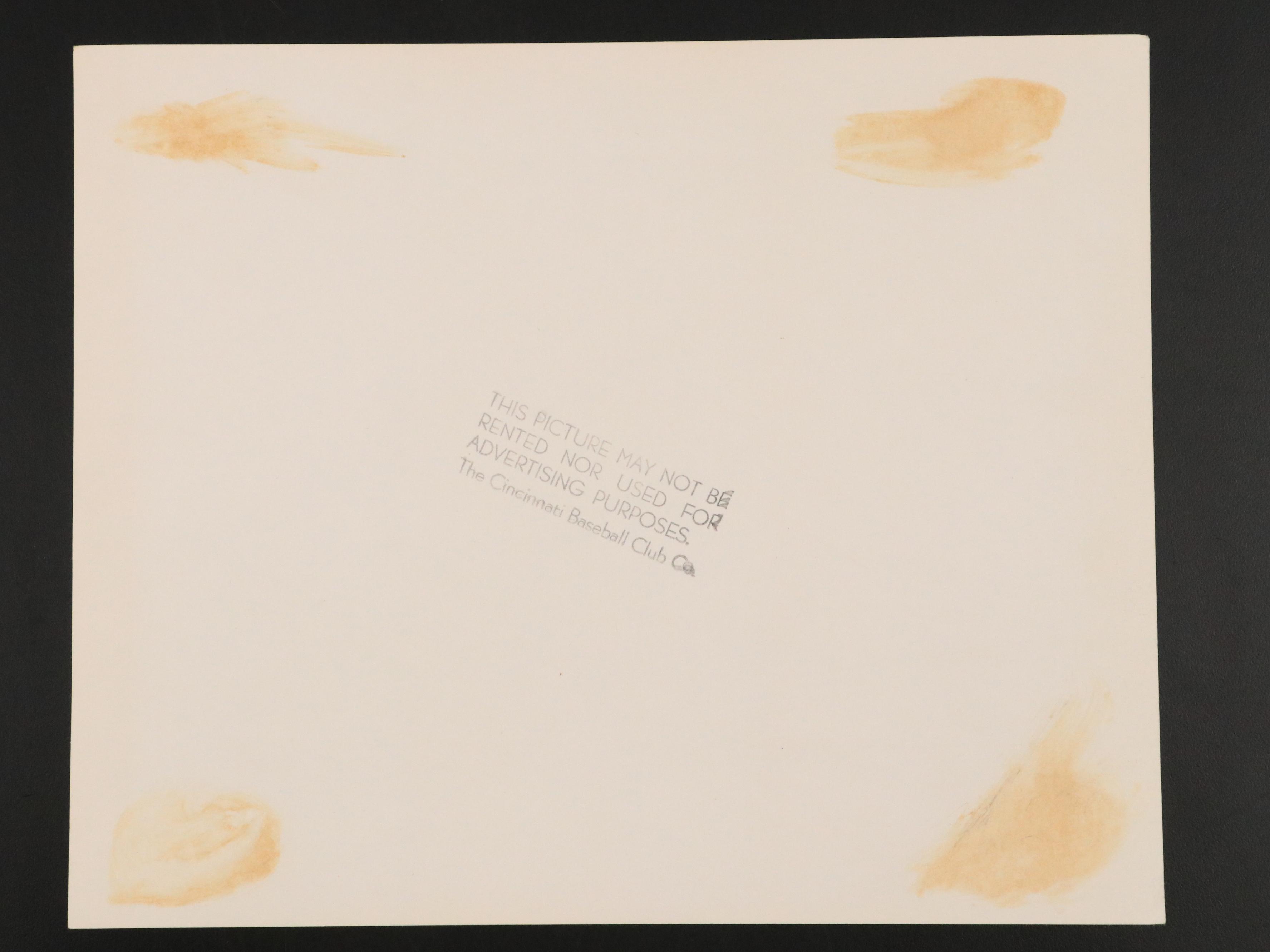 New York Mets, Cincinnati Reds, and More Team Baseball Prints, 1950s–1970s