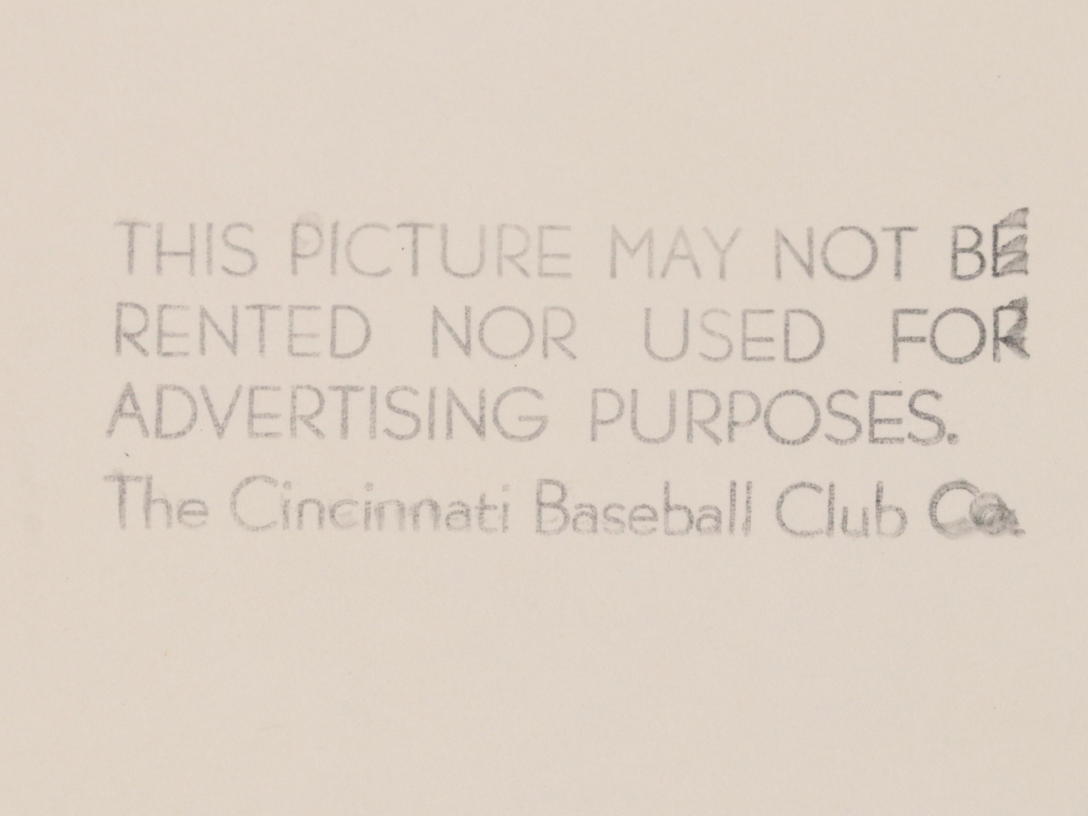 New York Mets, Cincinnati Reds, and More Team Baseball Prints, 1950s–1970s