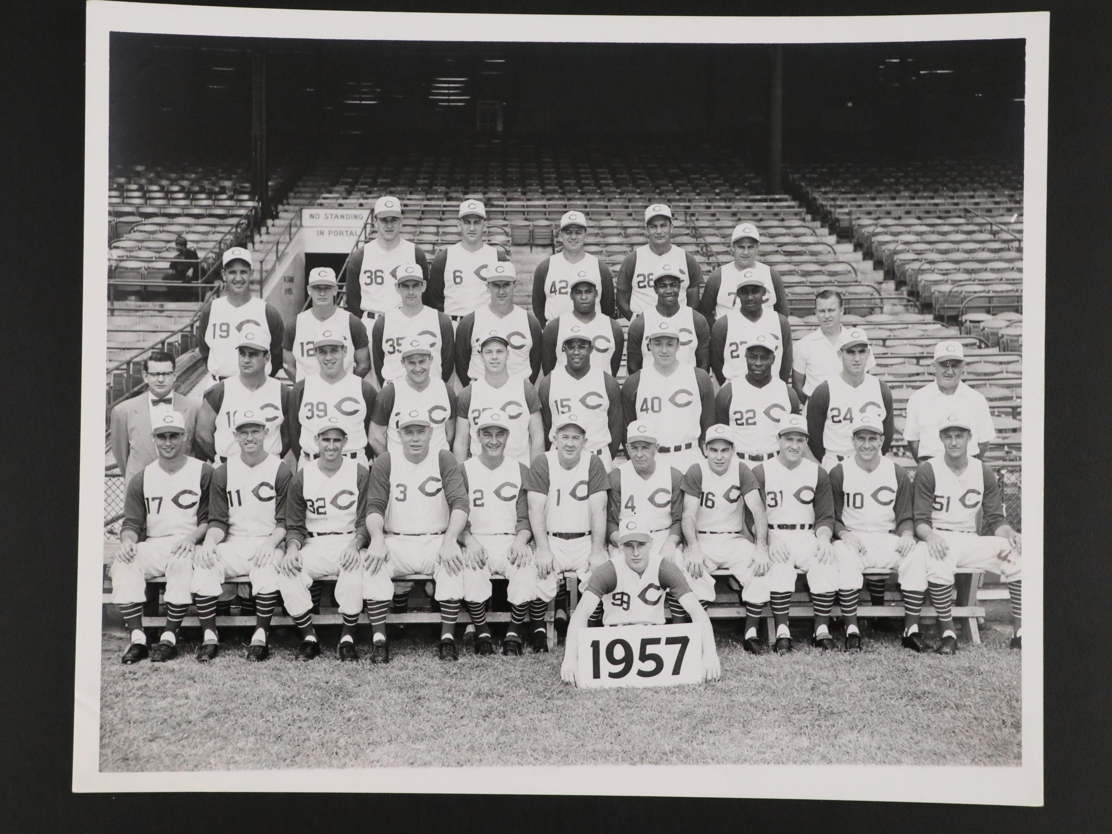 New York Mets, Cincinnati Reds, and More Team Baseball Prints, 1950s–1970s
