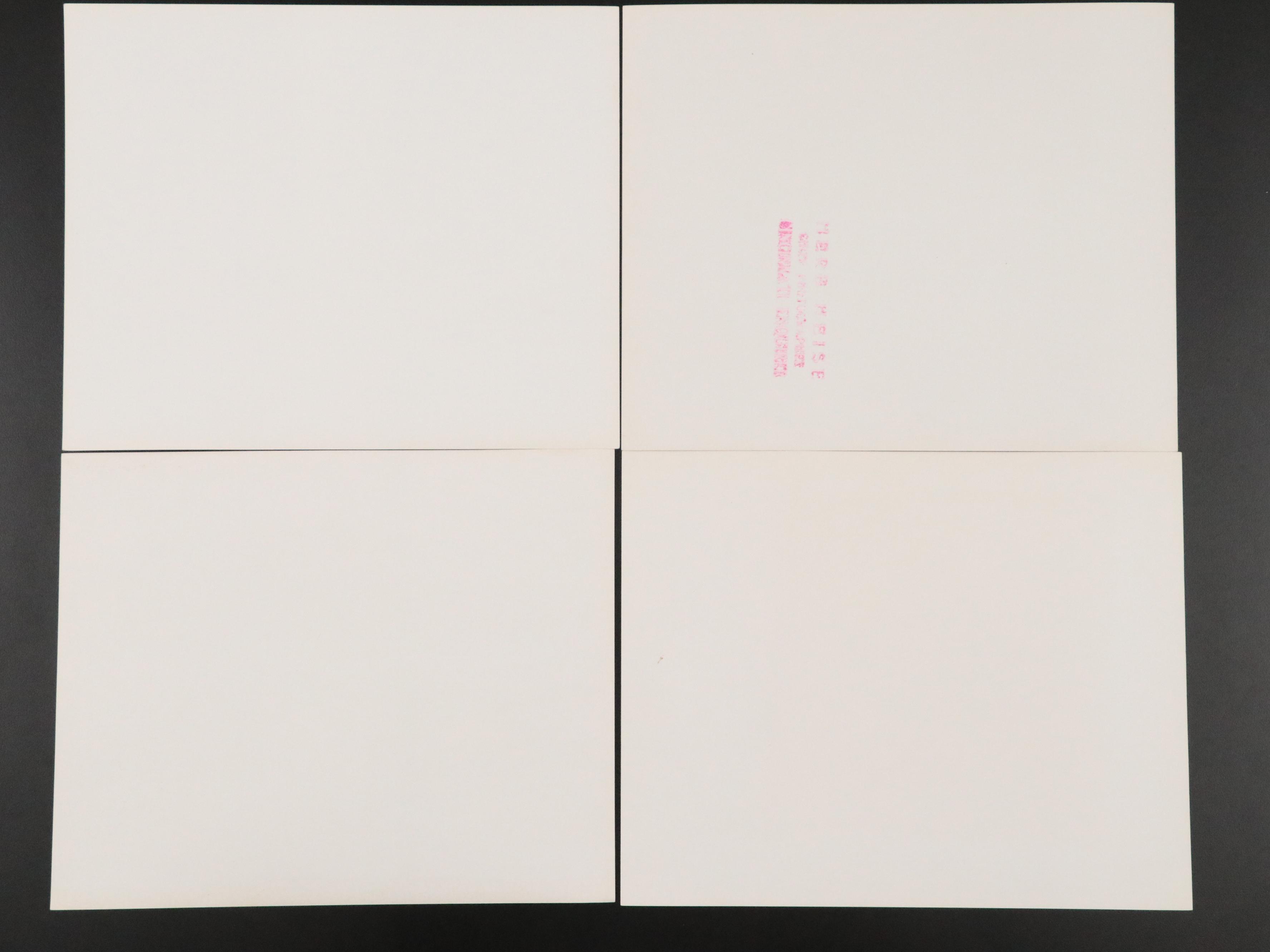 New York Mets, Cincinnati Reds, and More Team Baseball Prints, 1950s–1970s