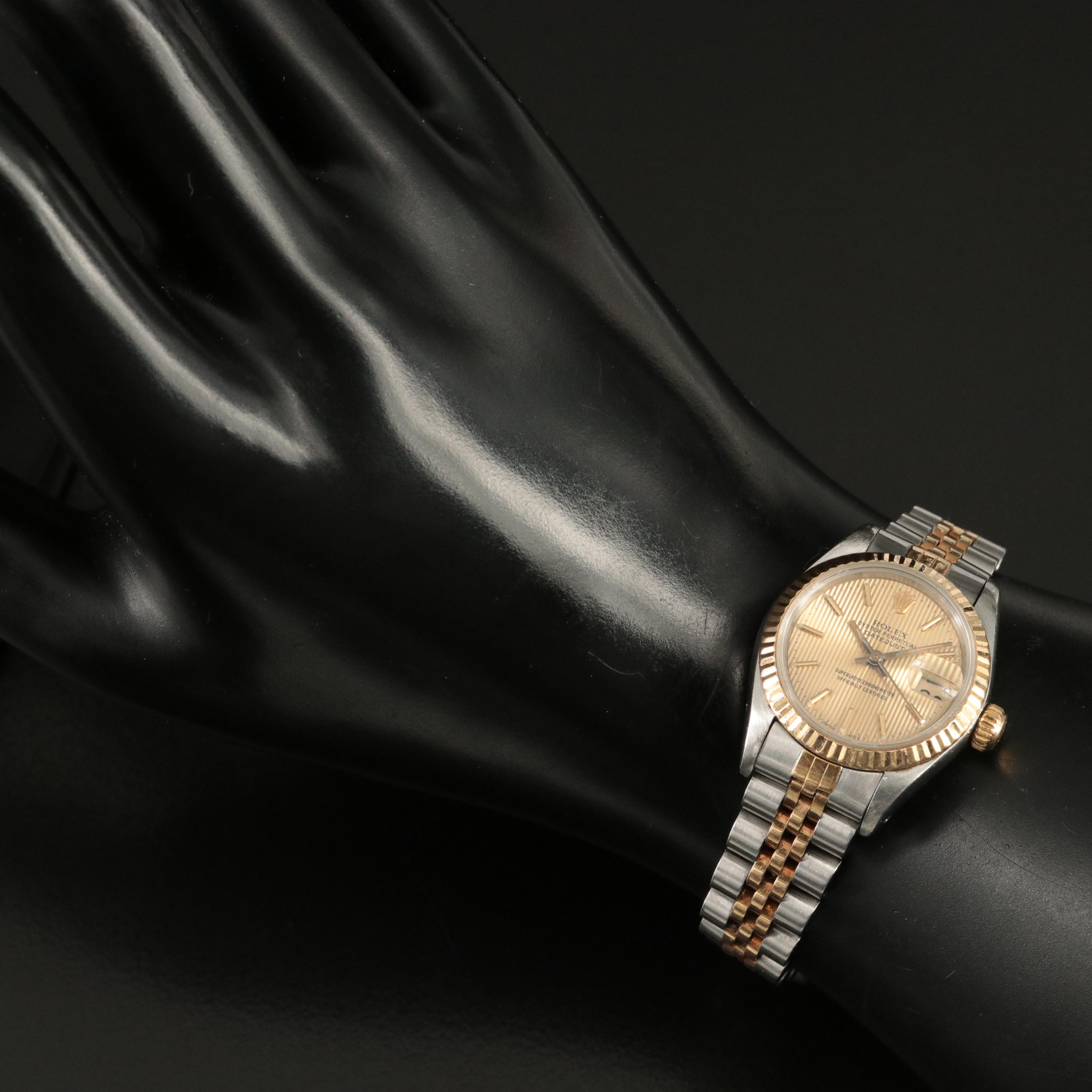 1989 Rolex Oyster Perpetual Datejust Two-Tone Watch