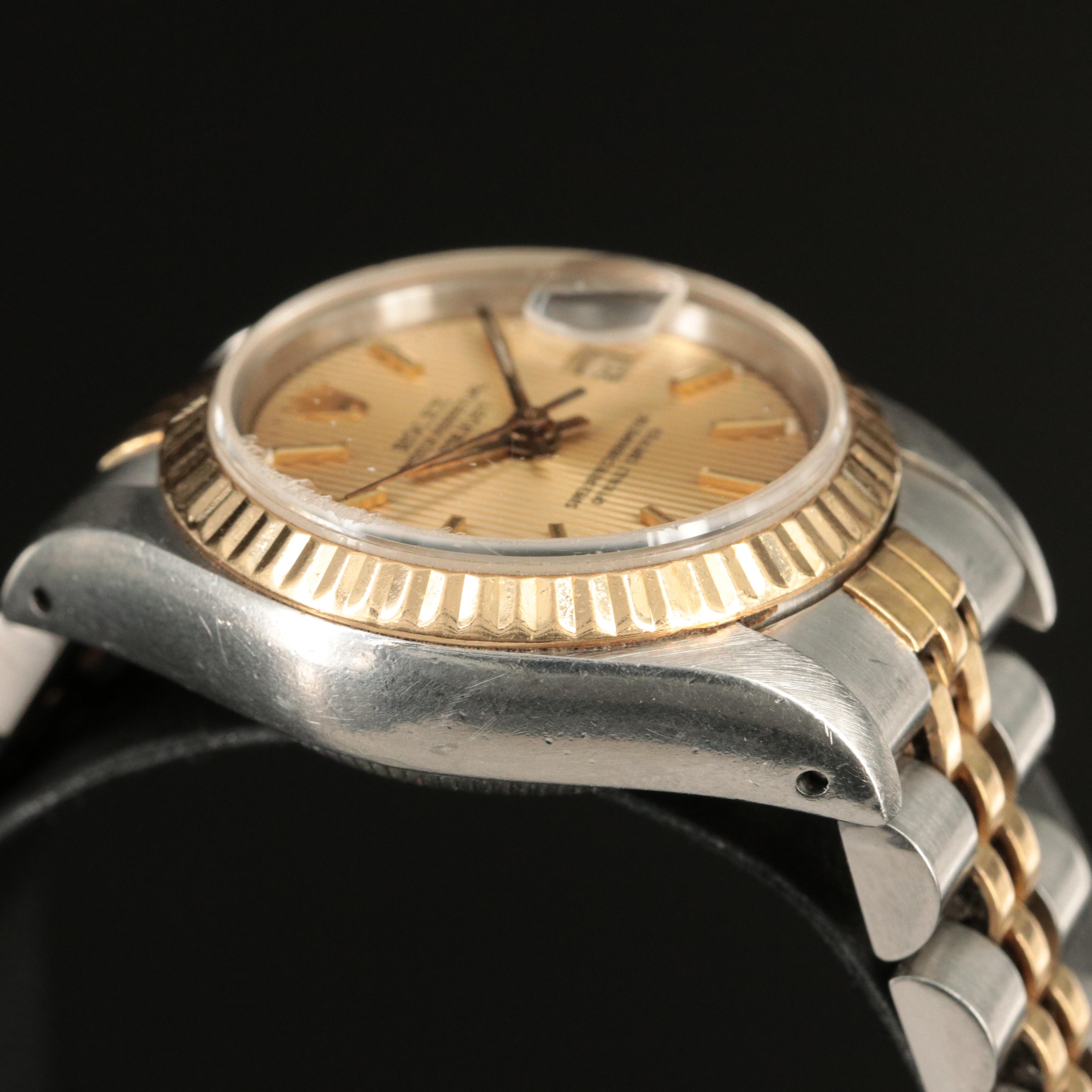 1989 Rolex Oyster Perpetual Datejust Two-Tone Watch