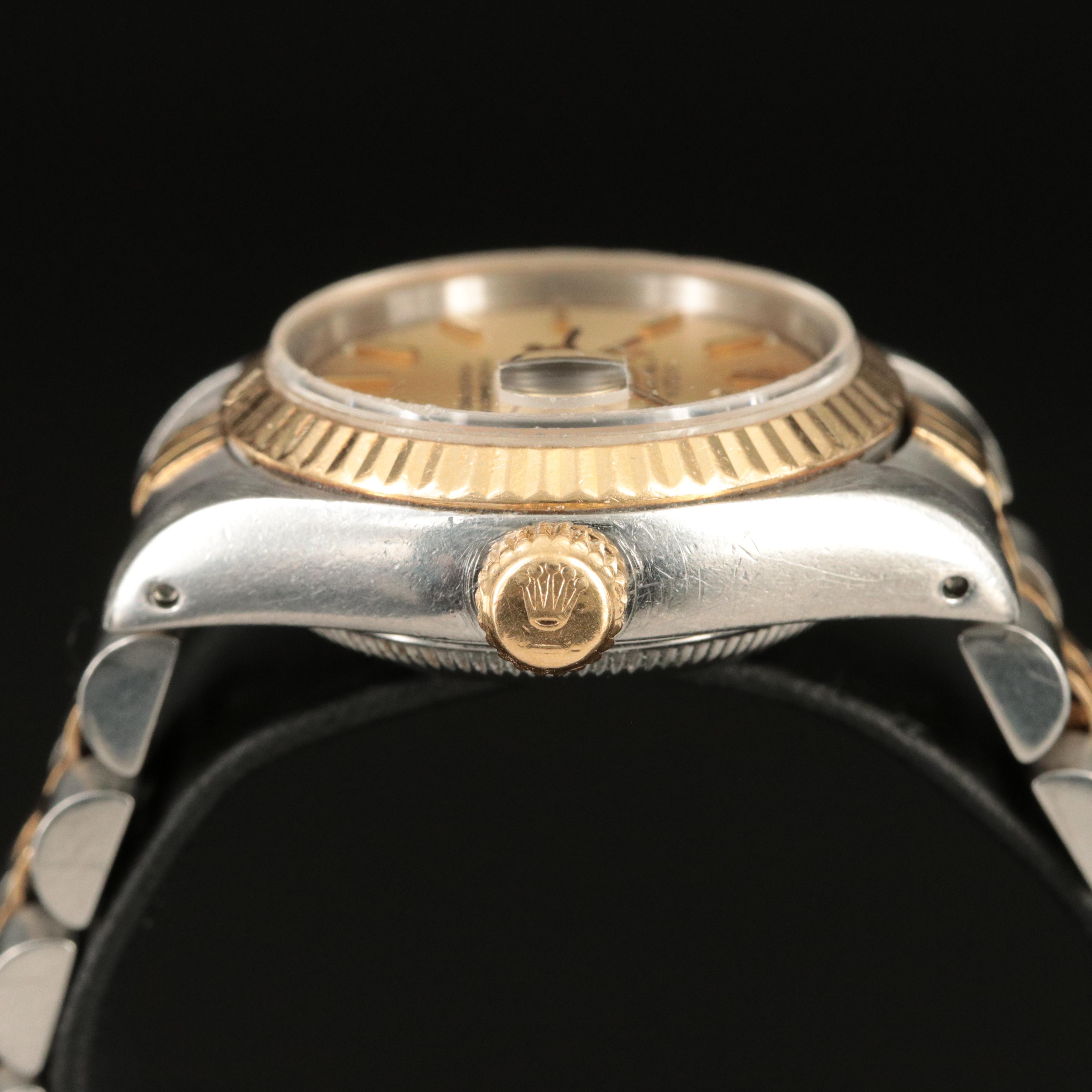 1989 Rolex Oyster Perpetual Datejust Two-Tone Watch