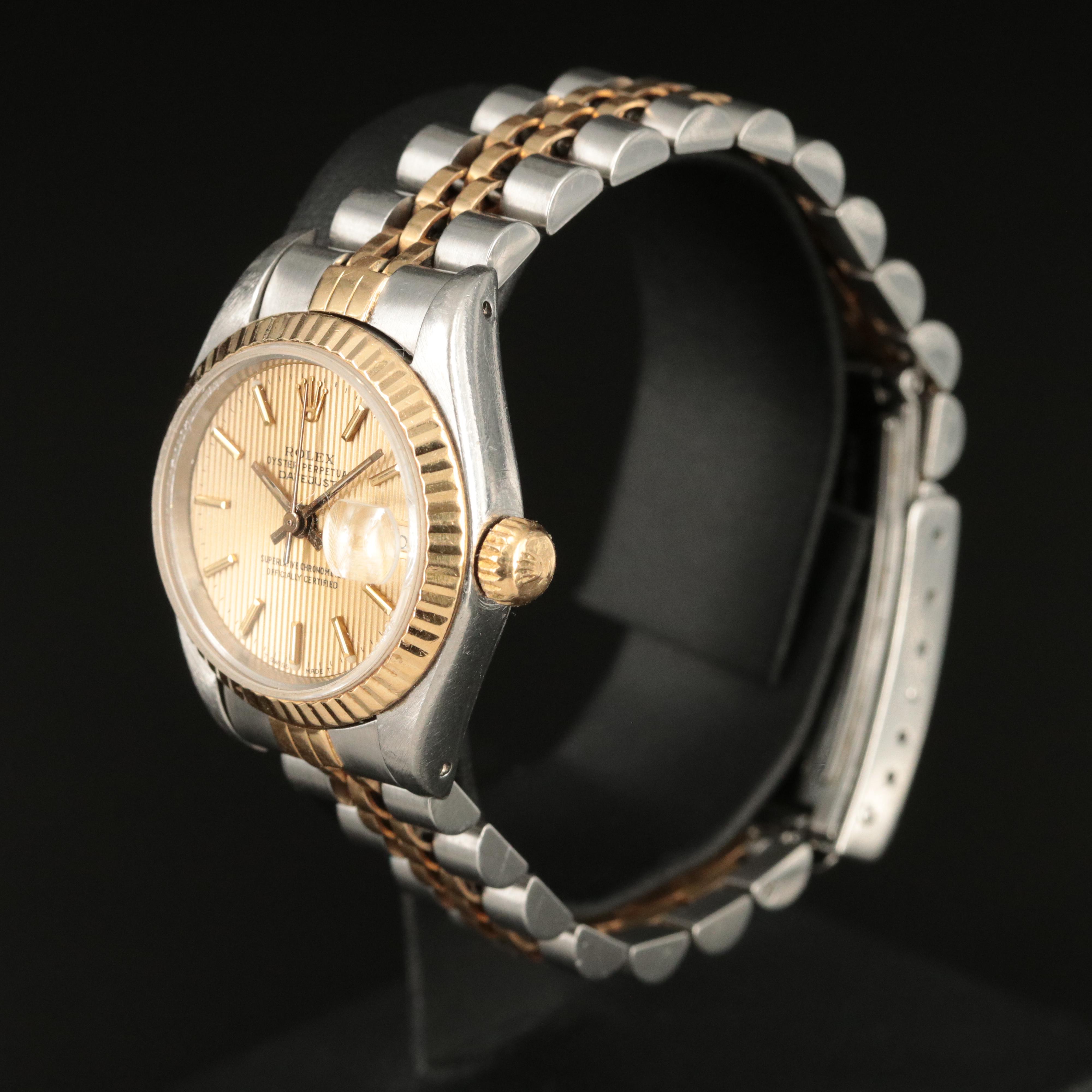 1989 Rolex Oyster Perpetual Datejust Two-Tone Watch