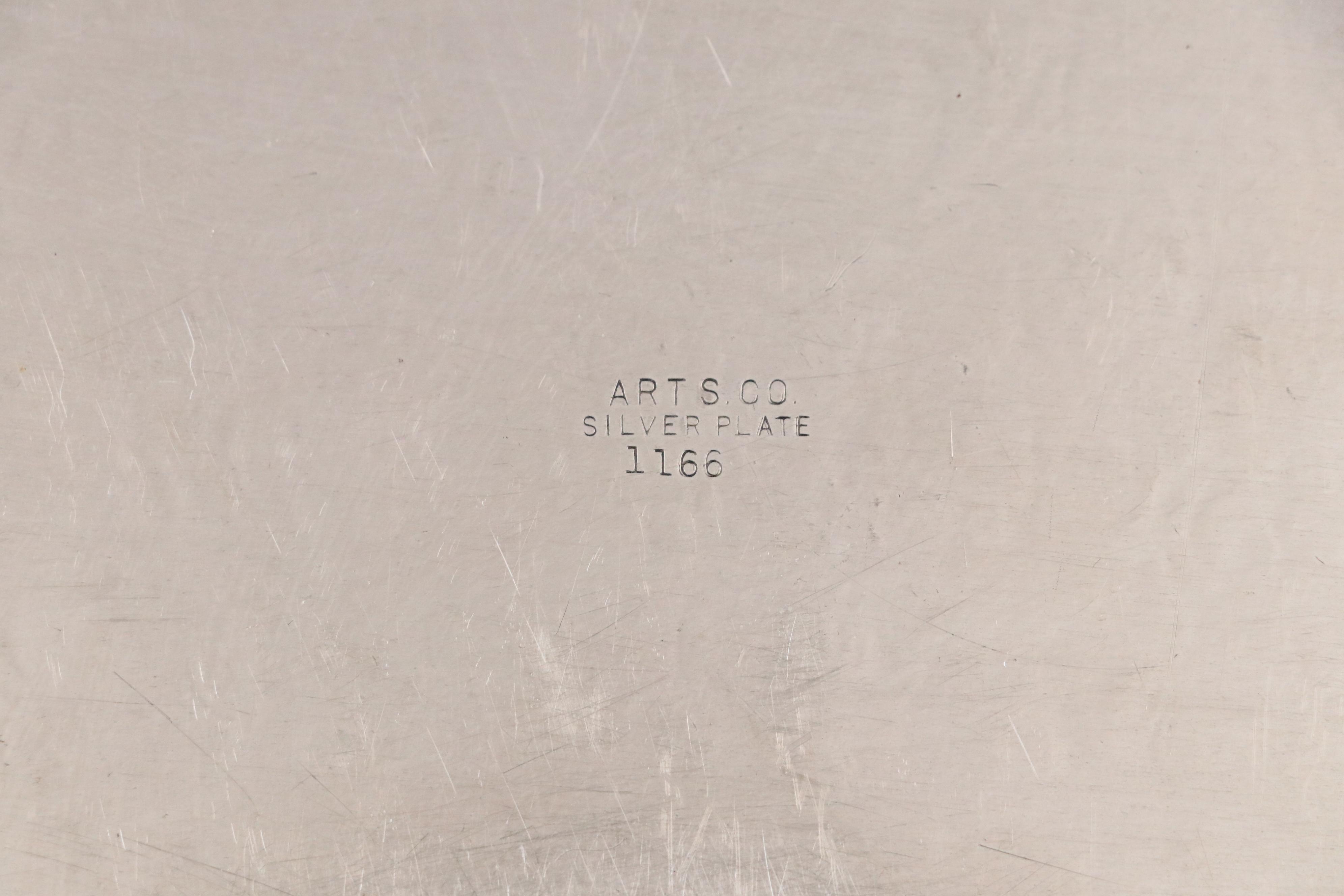 1956 Roy McMillan All-Star Game Silver Plate Tea Set