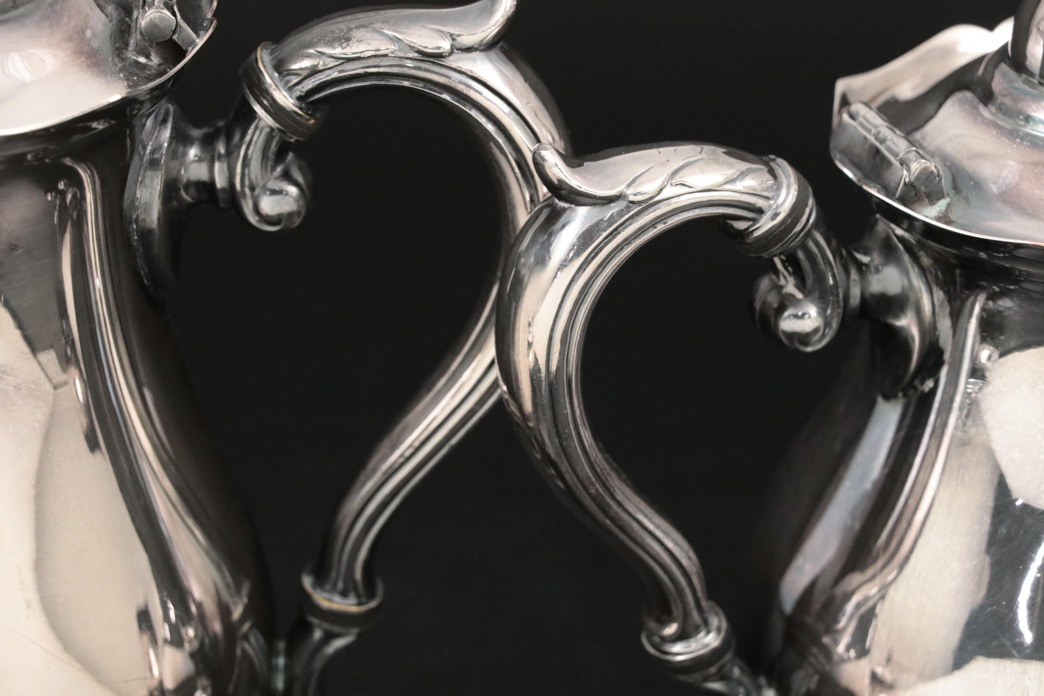 1956 Roy McMillan All-Star Game Silver Plate Tea Set