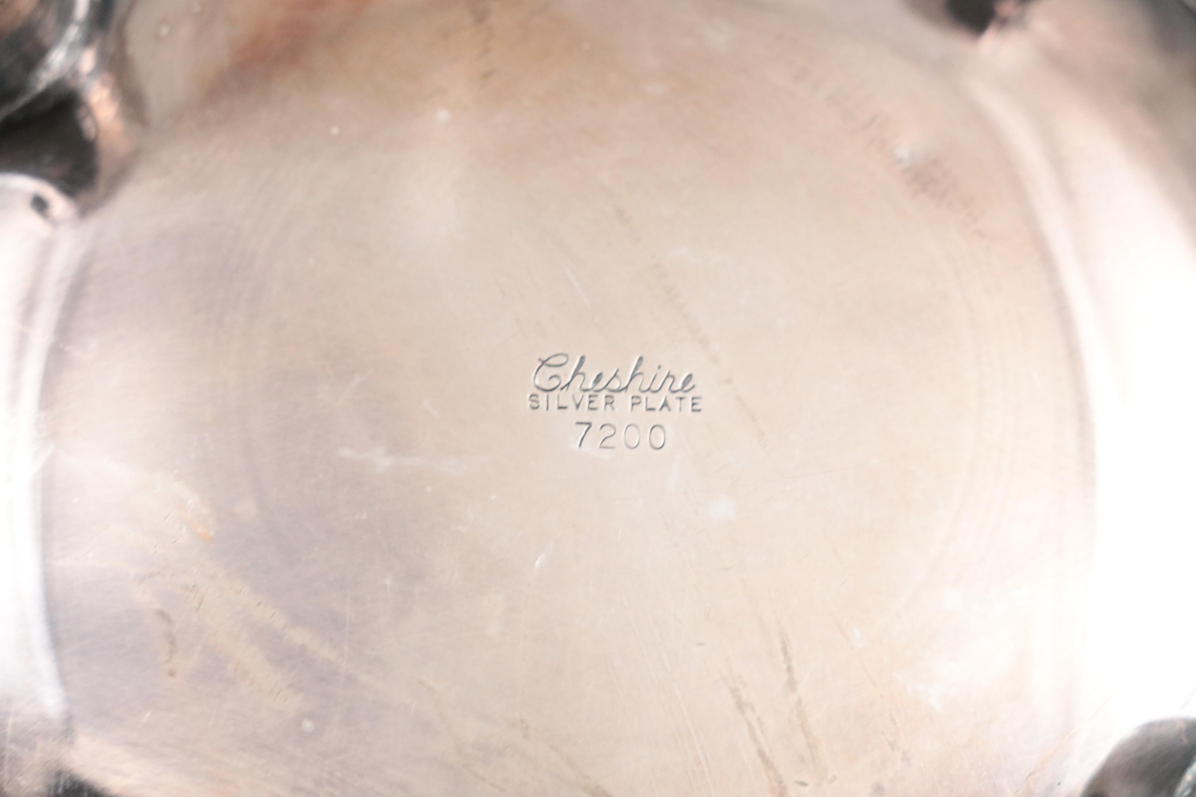 1956 Roy McMillan All-Star Game Silver Plate Tea Set