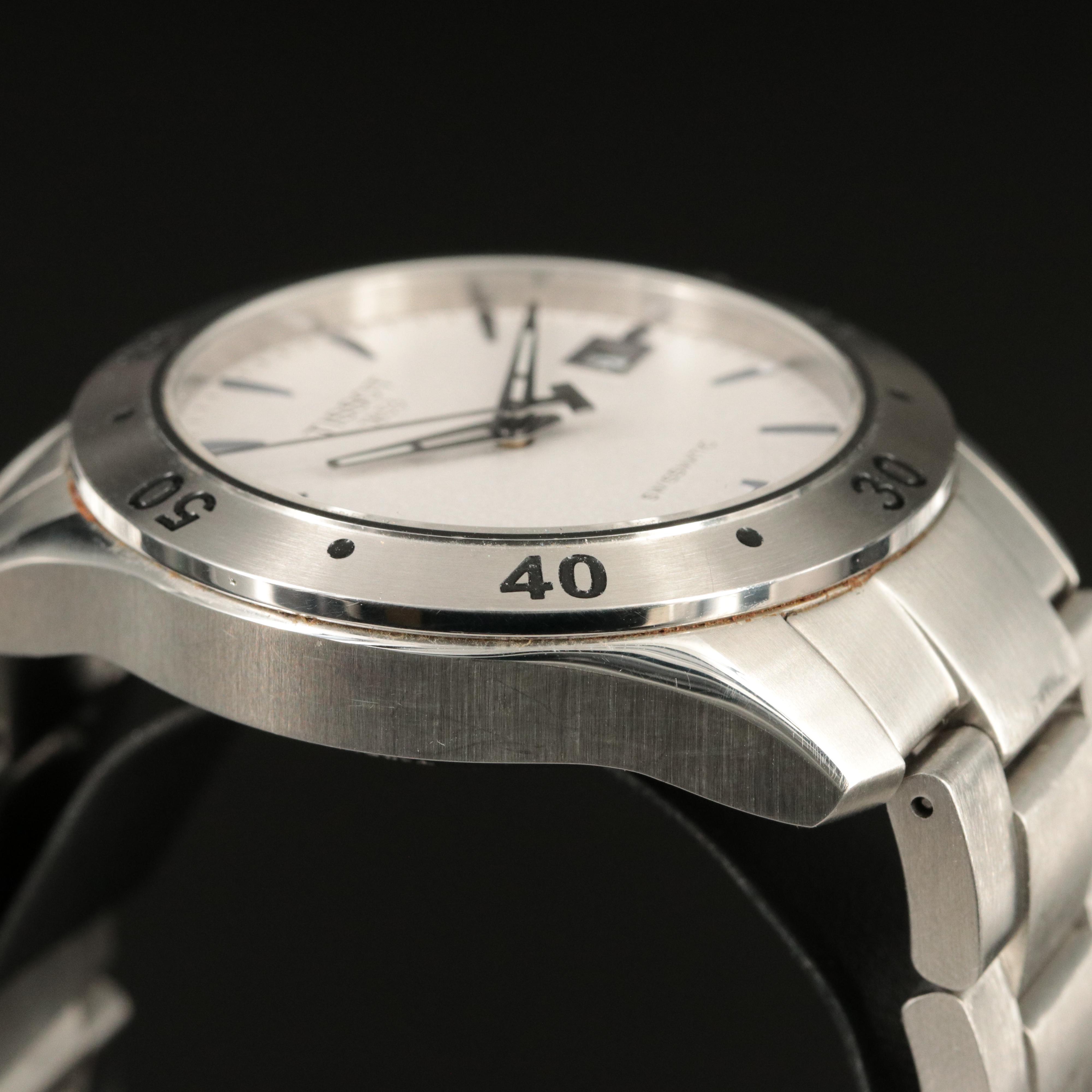 Tissot V8 Swissmatic Stainless Steel Watch