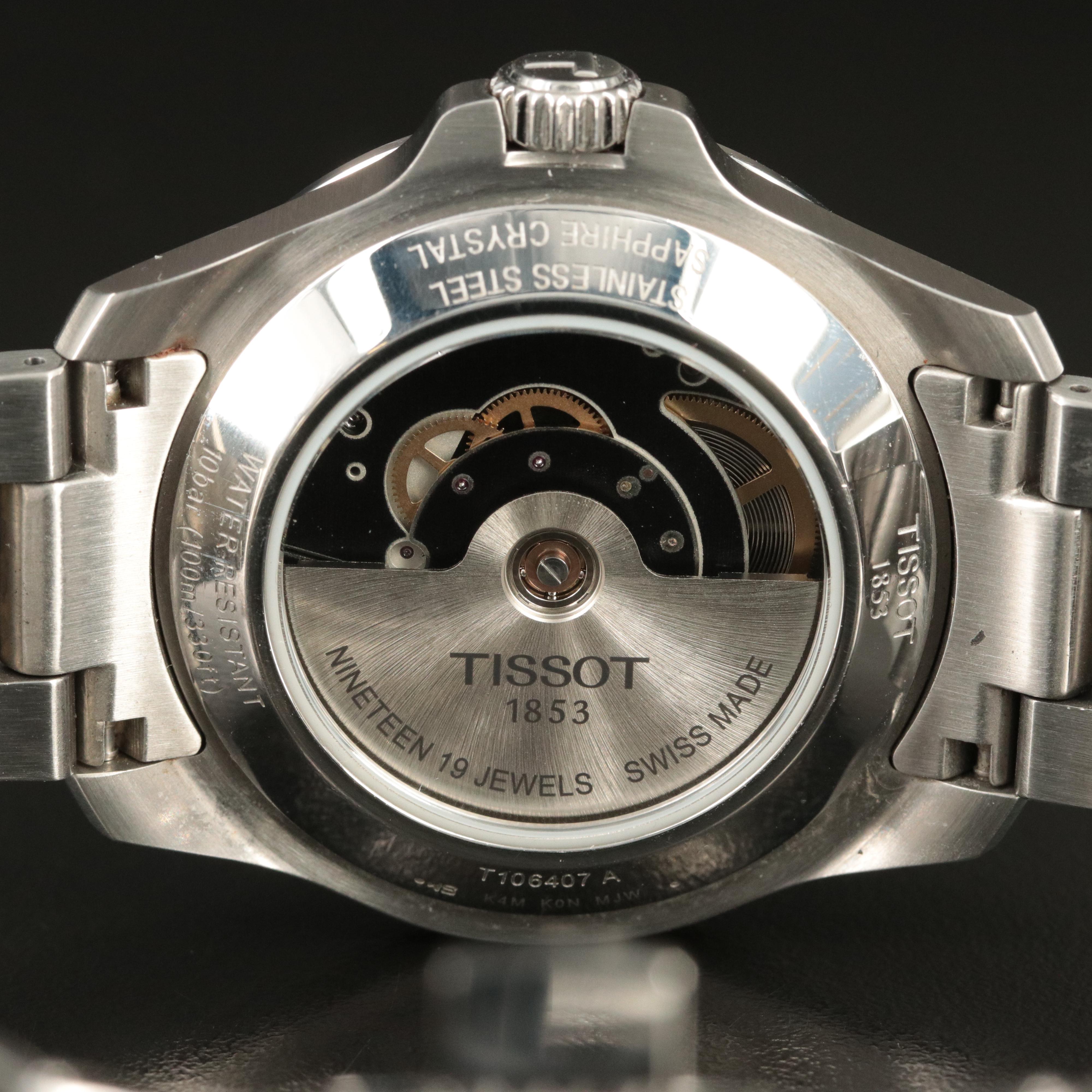 Tissot V8 Swissmatic Stainless Steel Watch
