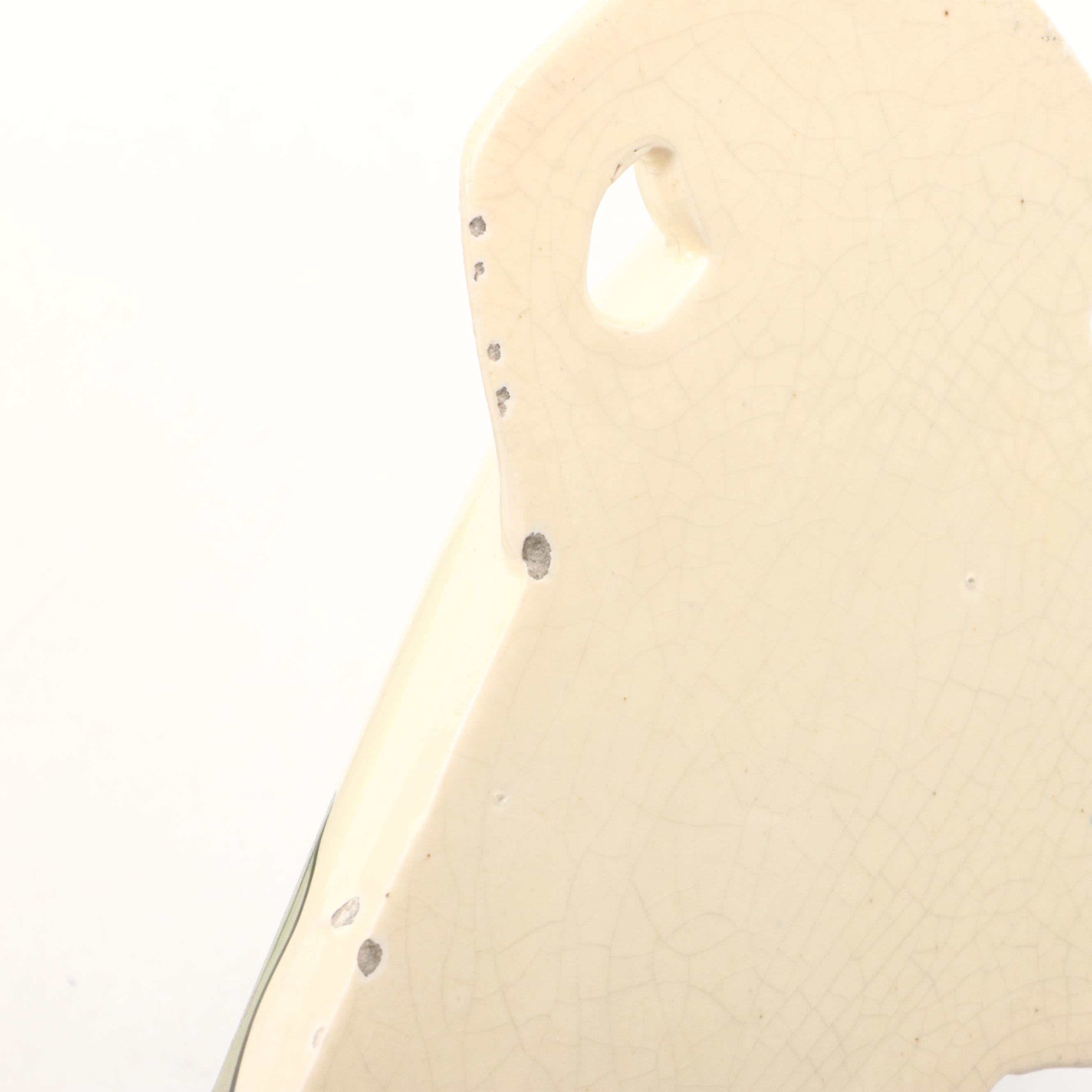 Roseville Pottery Creamware "Persian" Ceramic Wall Pockets, Early 20th Century