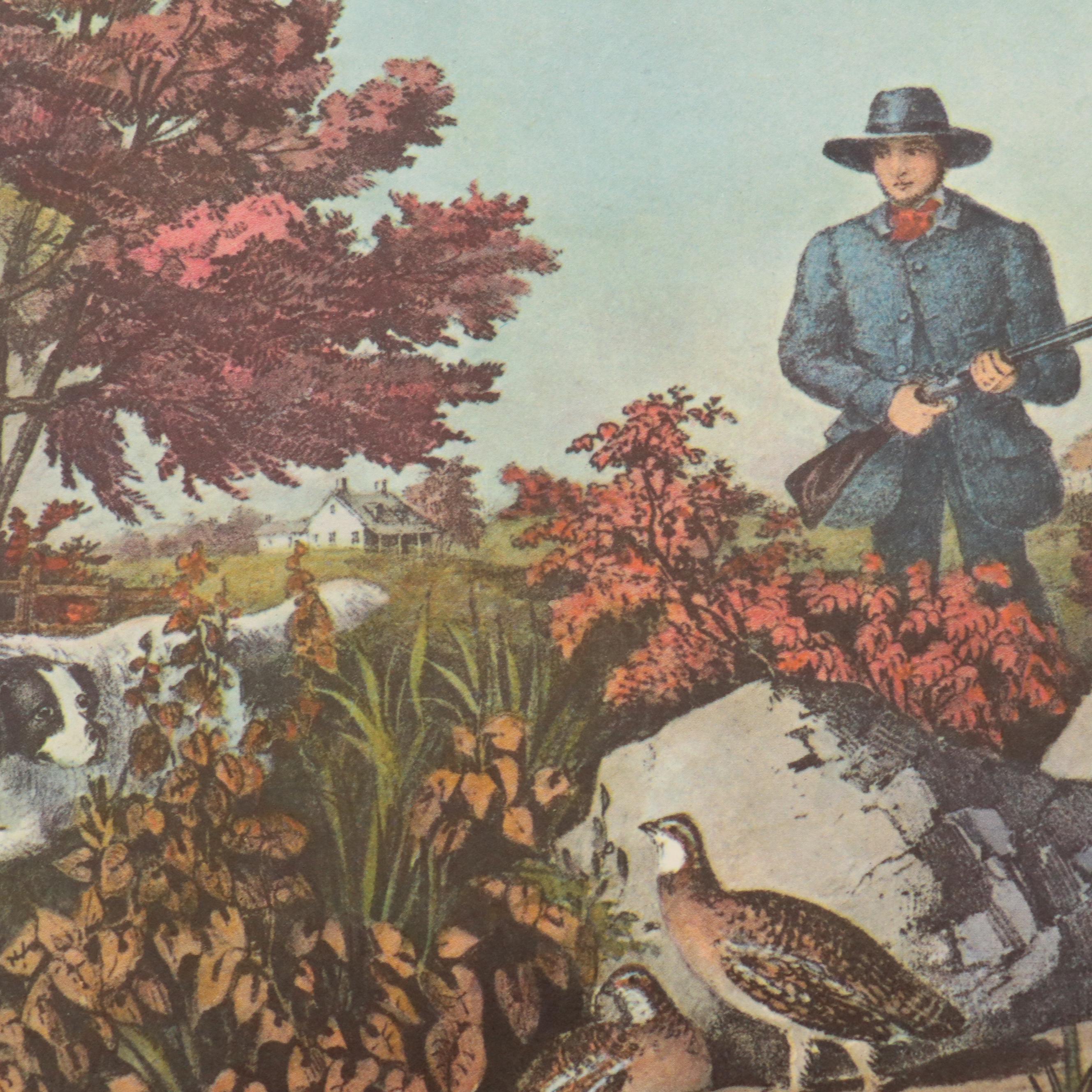 Loose Leaf 1969 "The Travelers Currier & Ives Calendar"