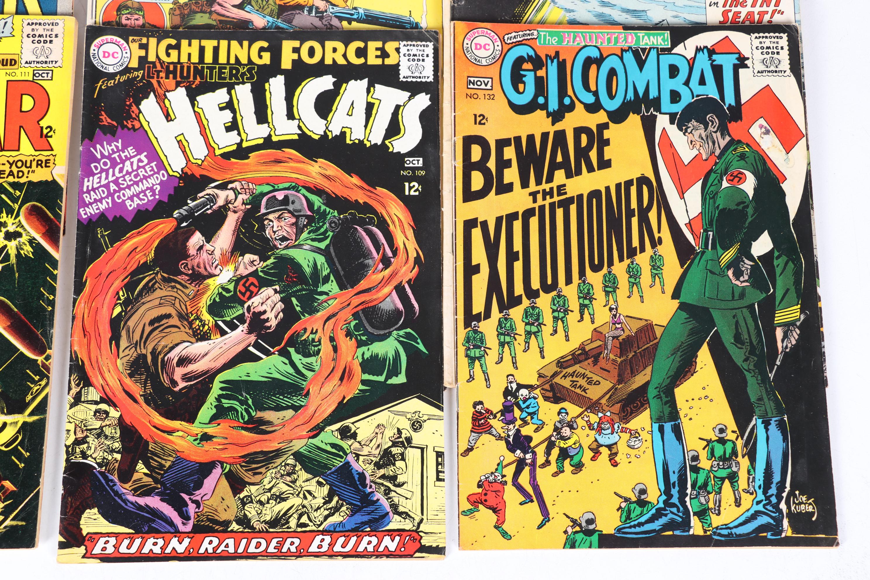 DC War Themed Comics Collection With "G.I. Combat," "Sgt. Rock" and