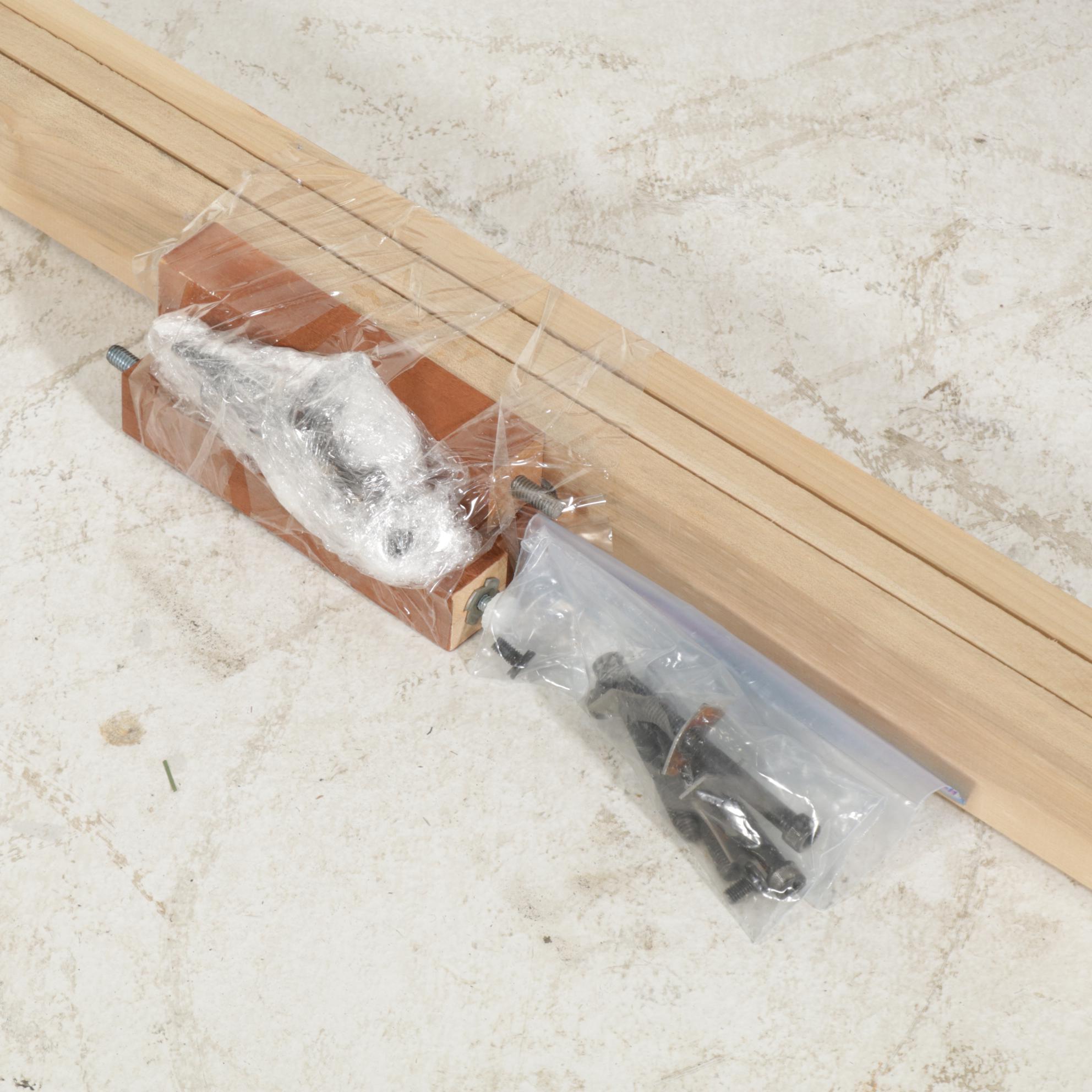 HPL Shermag Louis Philippe Style Cherry-Stained King Size Sleigh Bed