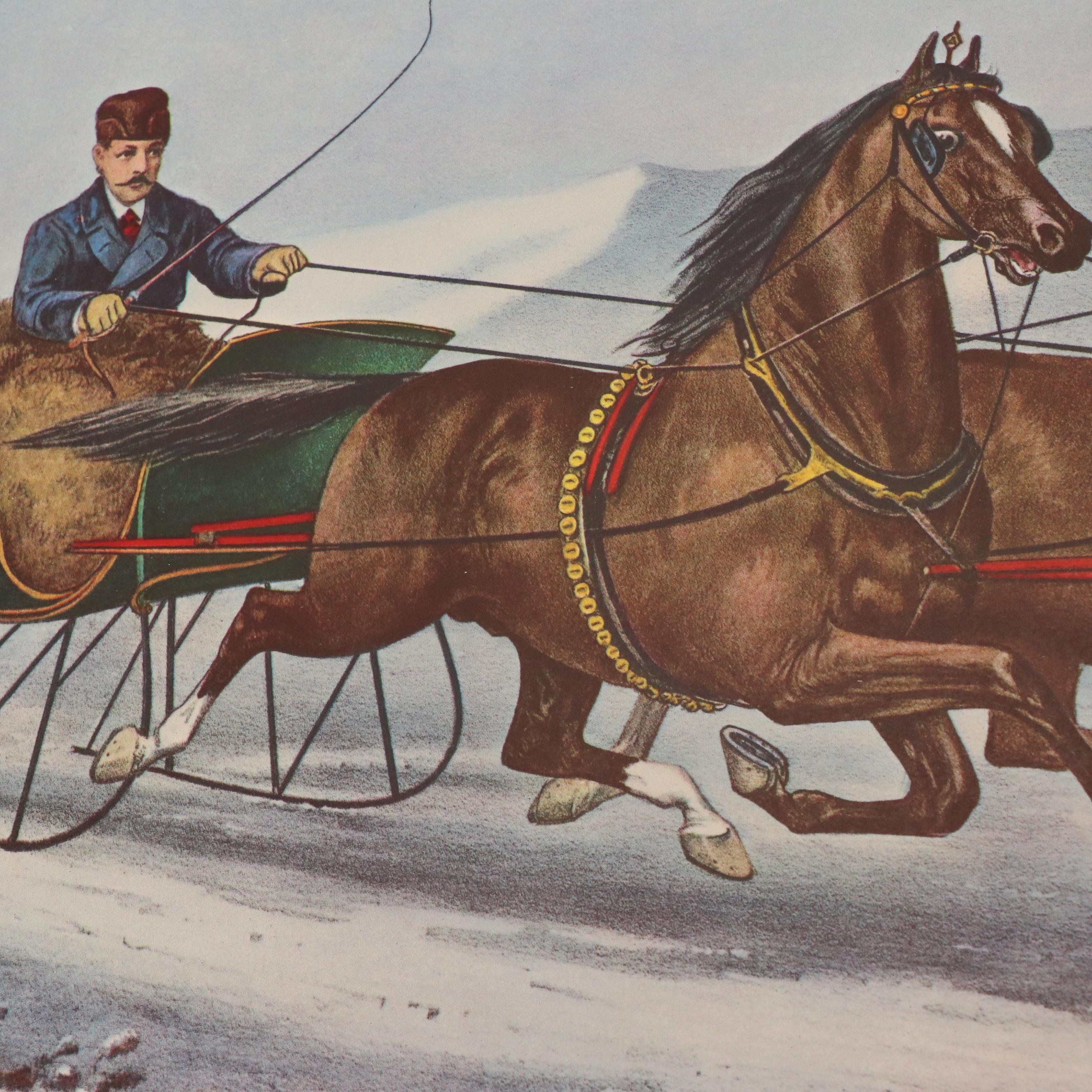 Loose Leaf 1971 "The Travelers Currier & Ives Calendar"