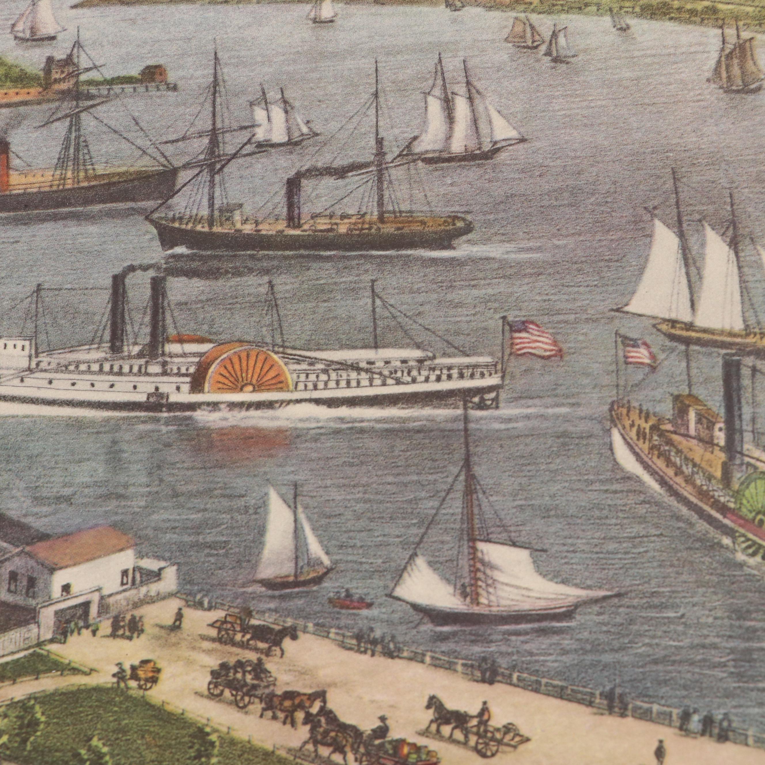 Loose Leaf 1971 "The Travelers Currier & Ives Calendar"