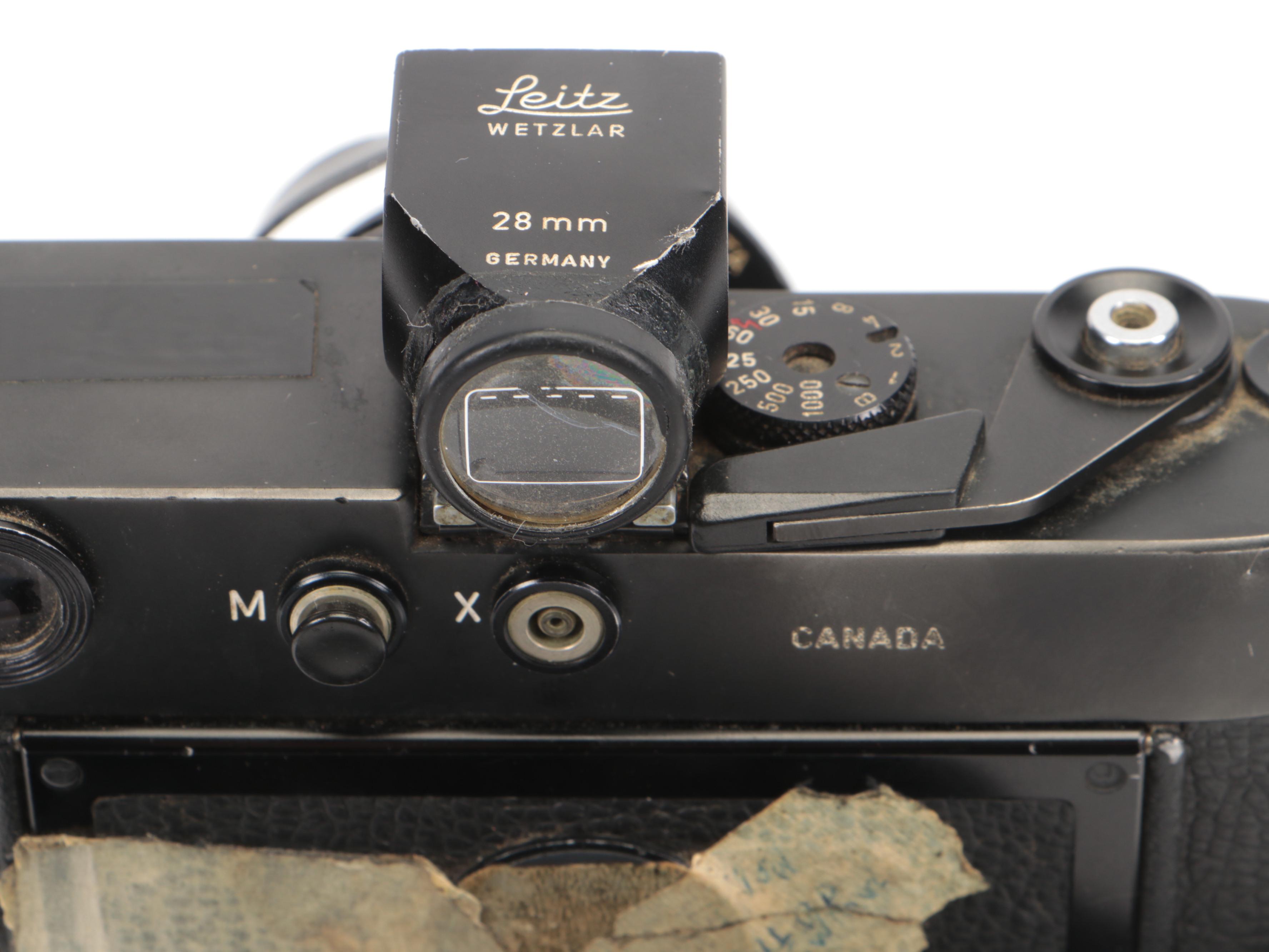 Leica M4-2 Camera with Minolta Camera Lens with More Accessories