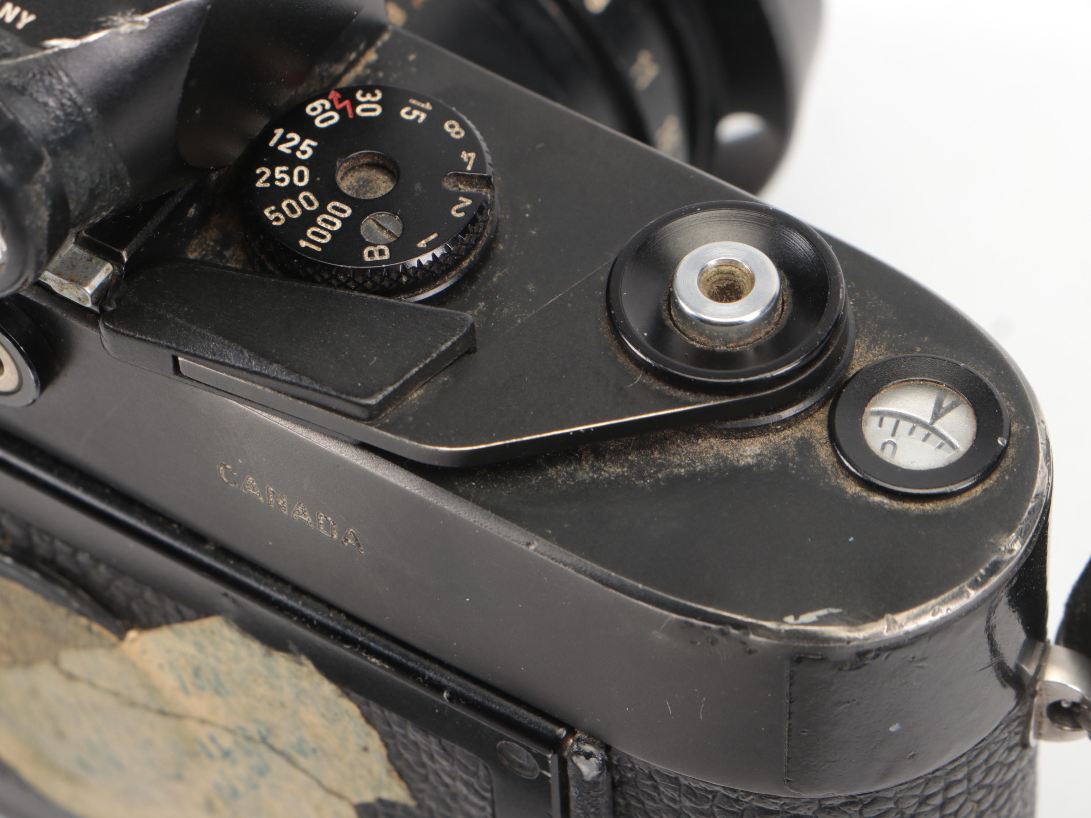 Leica M4-2 Camera with Minolta Camera Lens with More Accessories