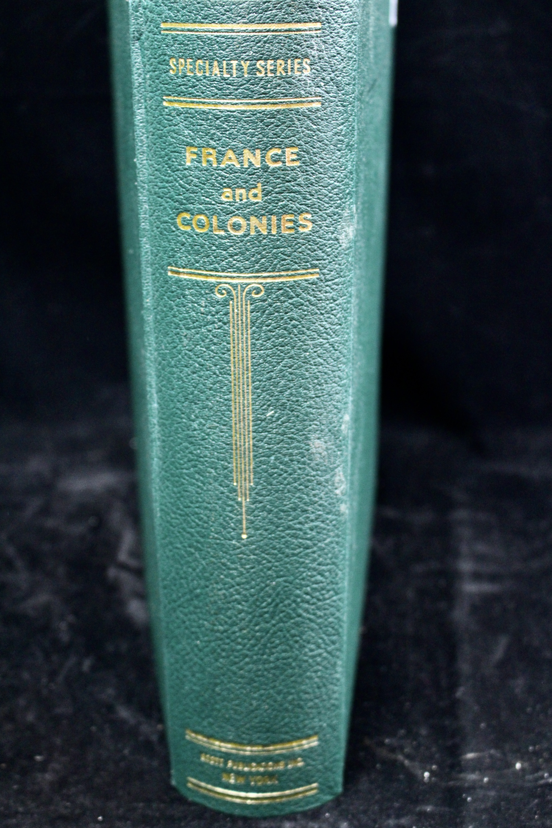 Scott Specialty Stamp Album Containing French Colony Stamps
