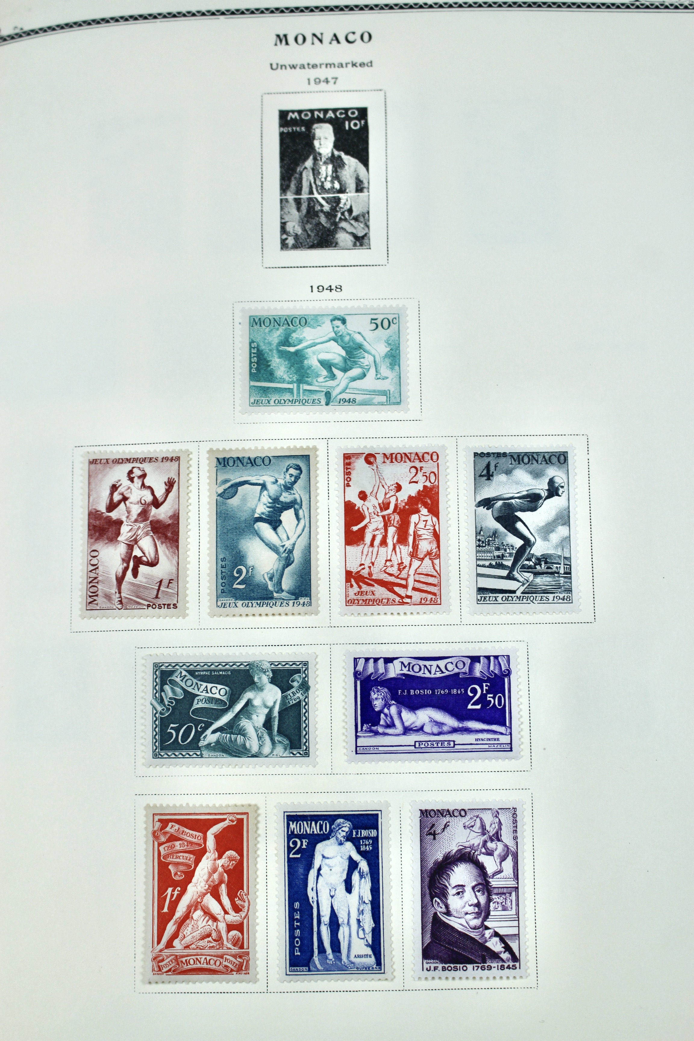 Scott Specialty Stamp Album Containing French Colony Stamps