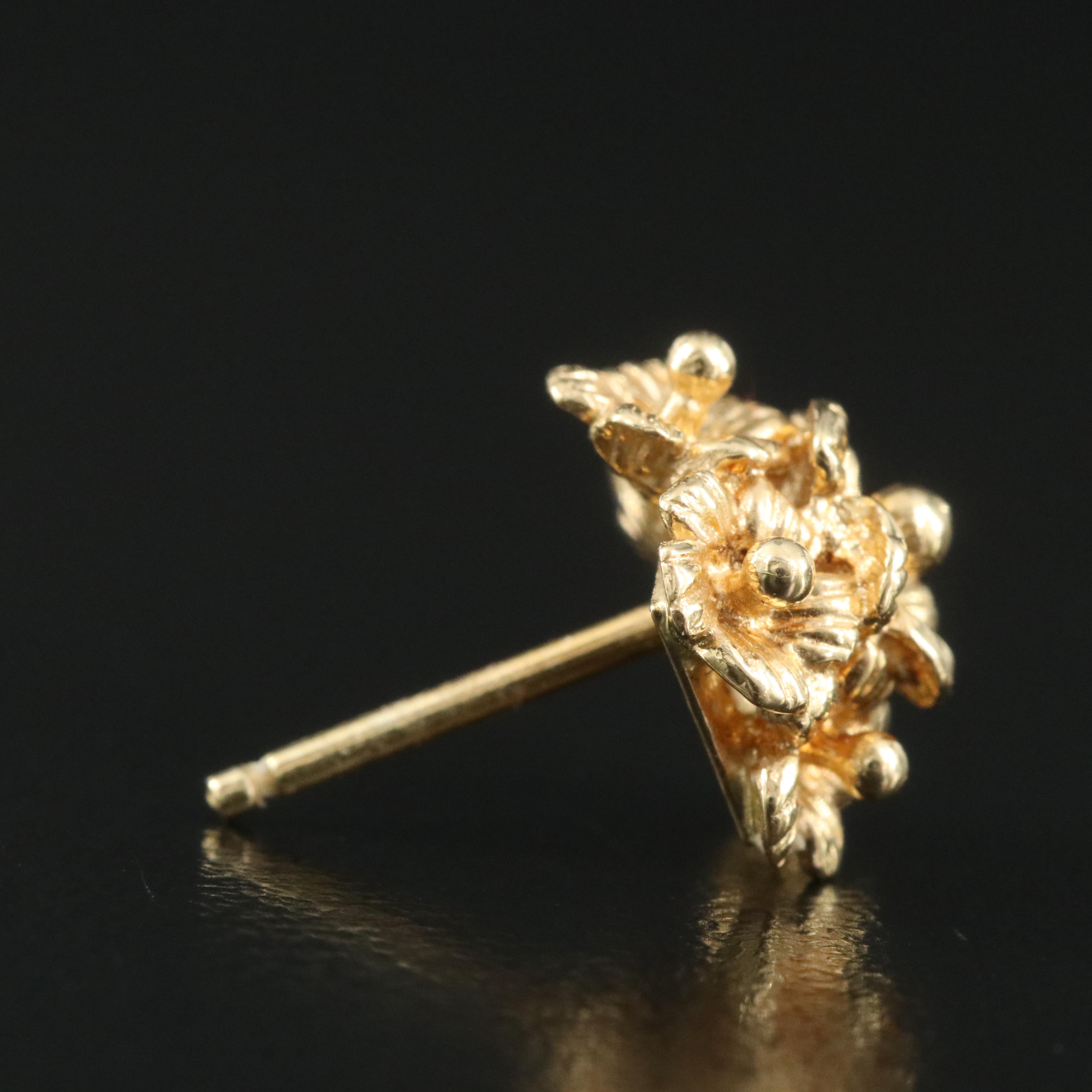 Carl Bucherer 18K Floral Bouquet Earrings