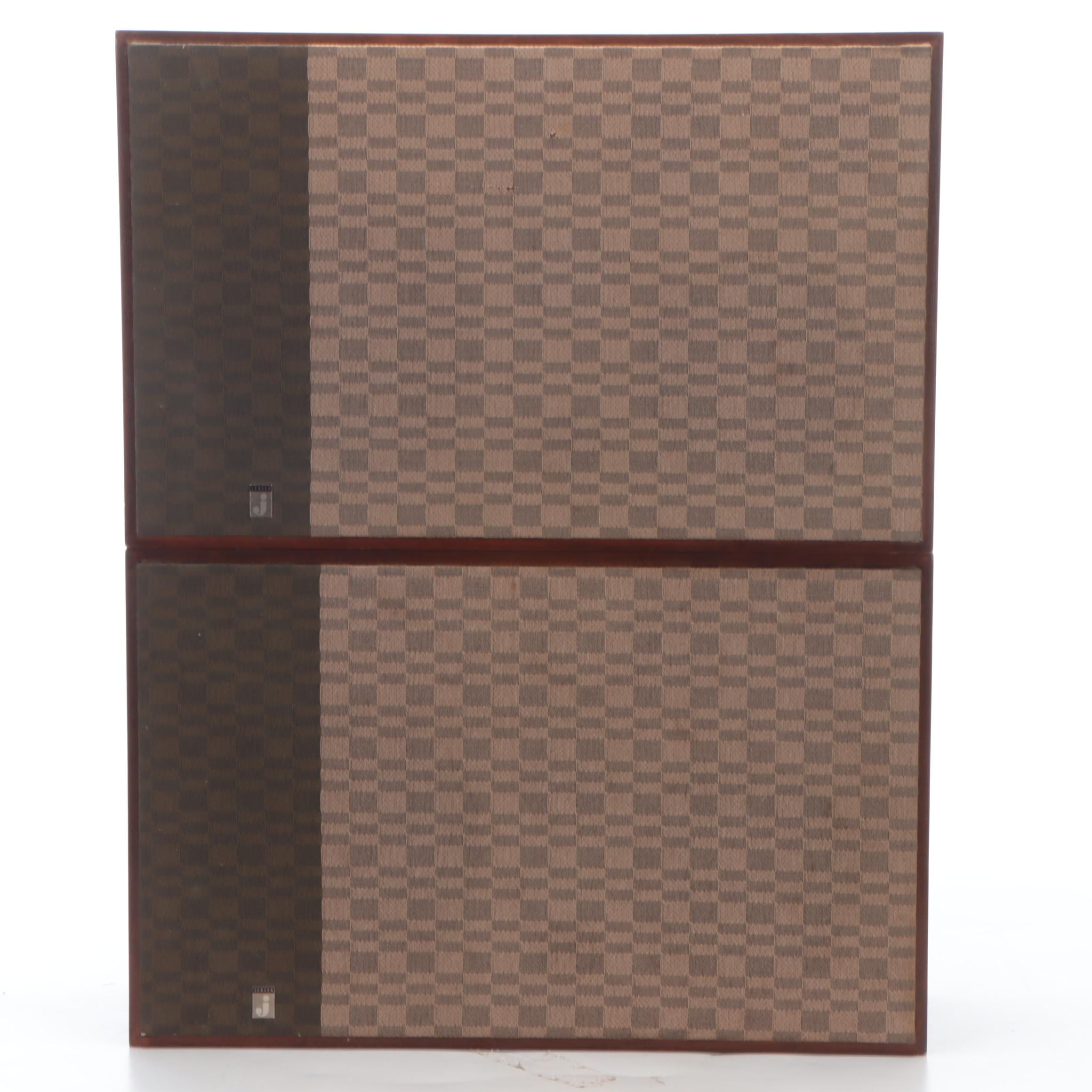 Jensen TF-4 Slender-Shelf Stereo Speakers