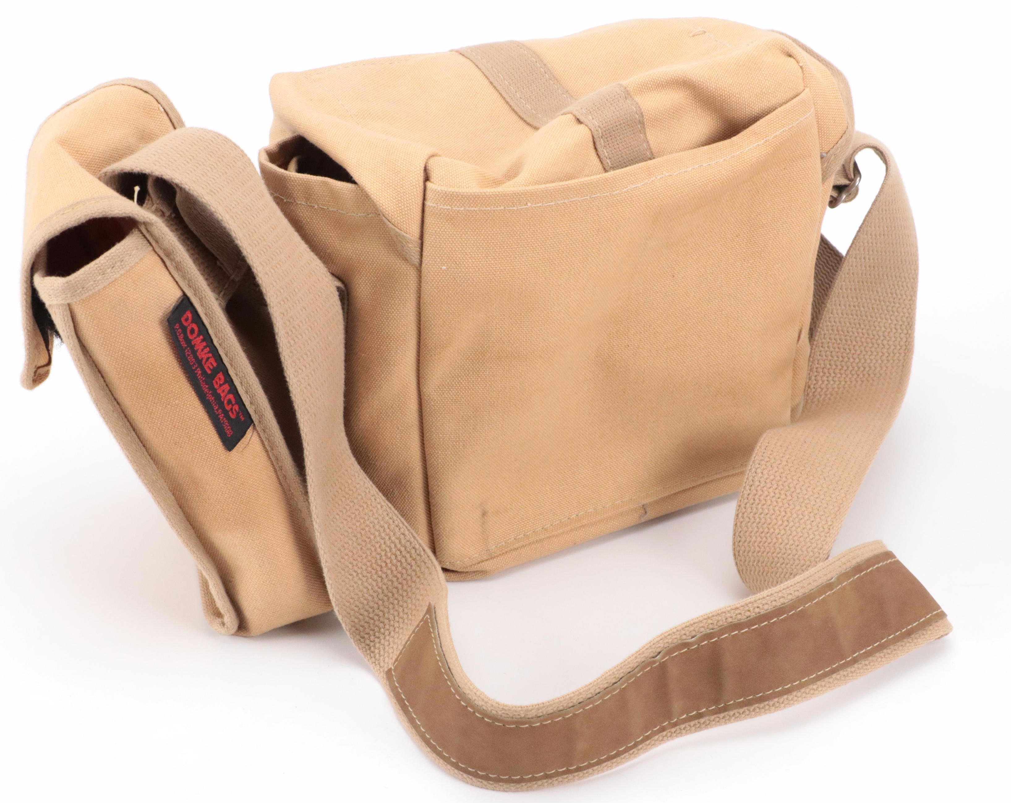 Wista Folding Plate Bellows Camera with Canvas Camera Bag and More