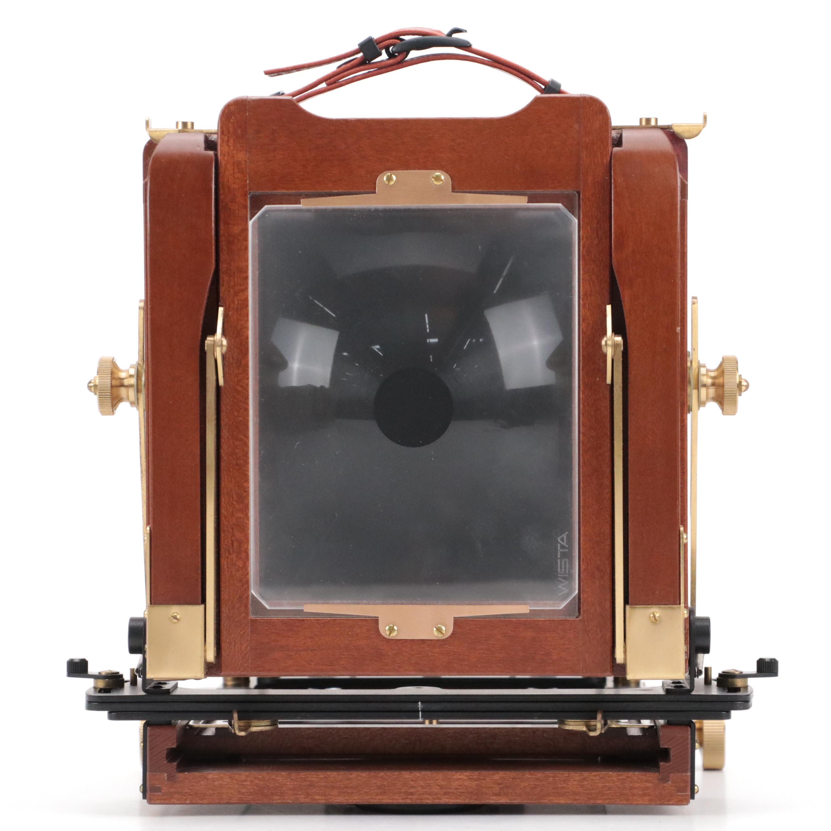 Wista Folding Plate Bellows Camera with Canvas Camera Bag and More