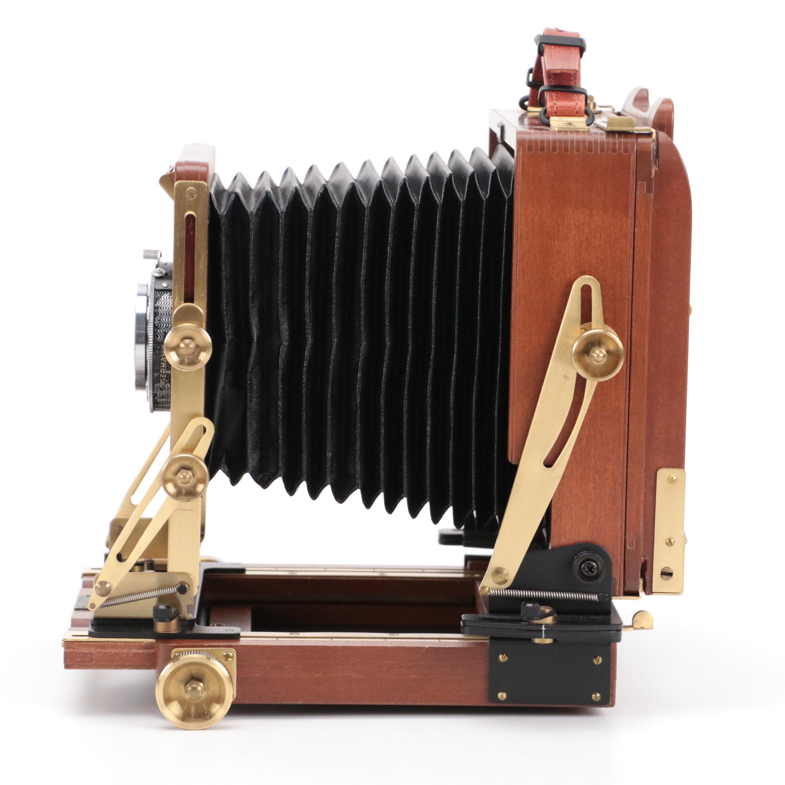 Wista Folding Plate Bellows Camera with Canvas Camera Bag and More