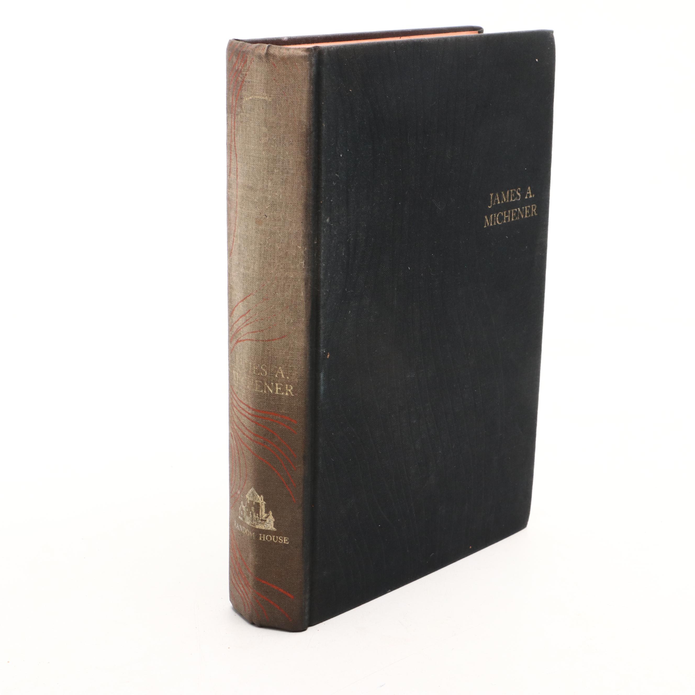 Signed First Edition James Michener Novels with "Caribbean" and "Chesapeake"