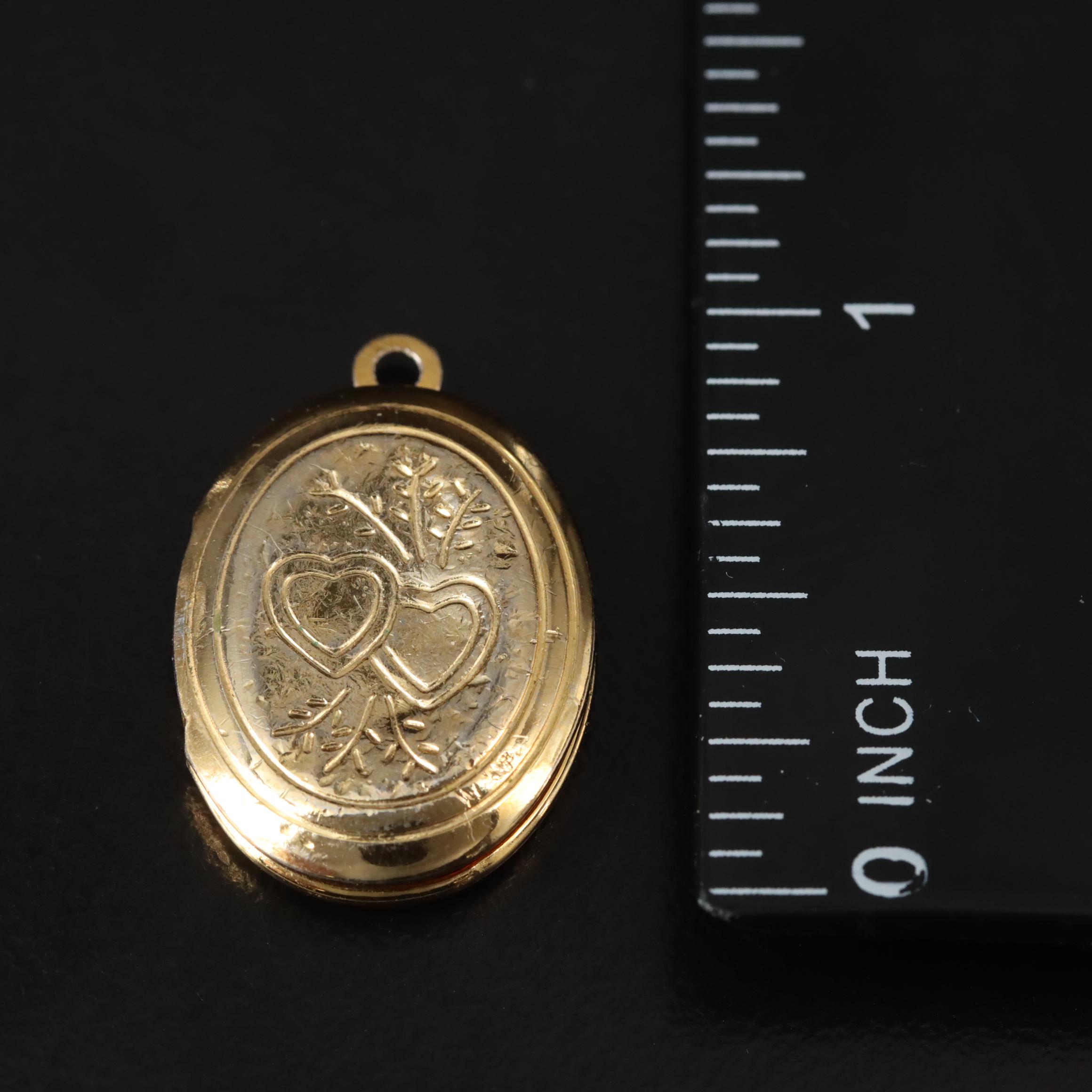 Double Heart Locket