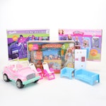 Mattel Barbie "Cali Girl Hawaiian Vacation" with More Play Sets and Accessories