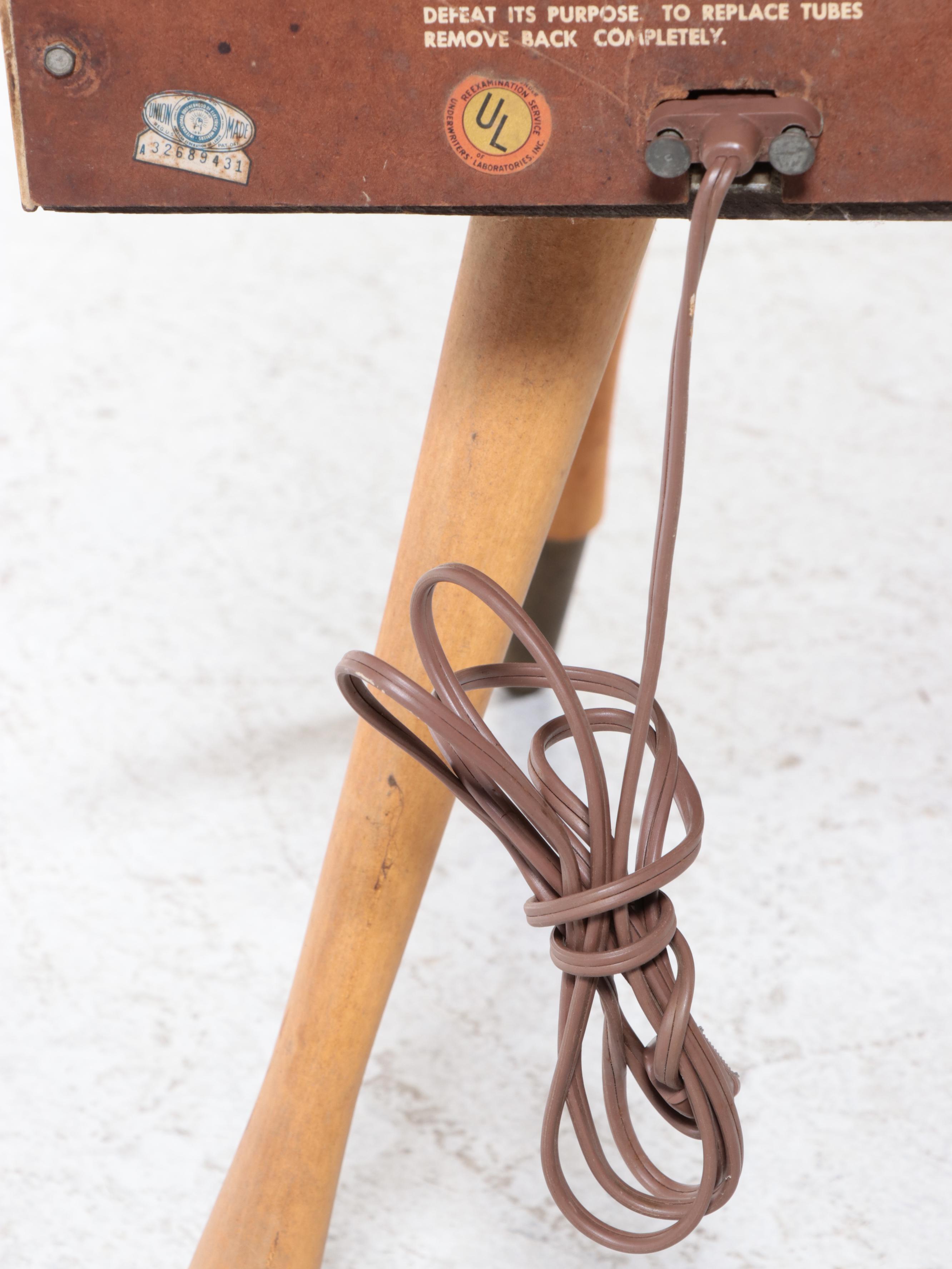 Mid Century Modern Crosley Custom Console Television With Turntable