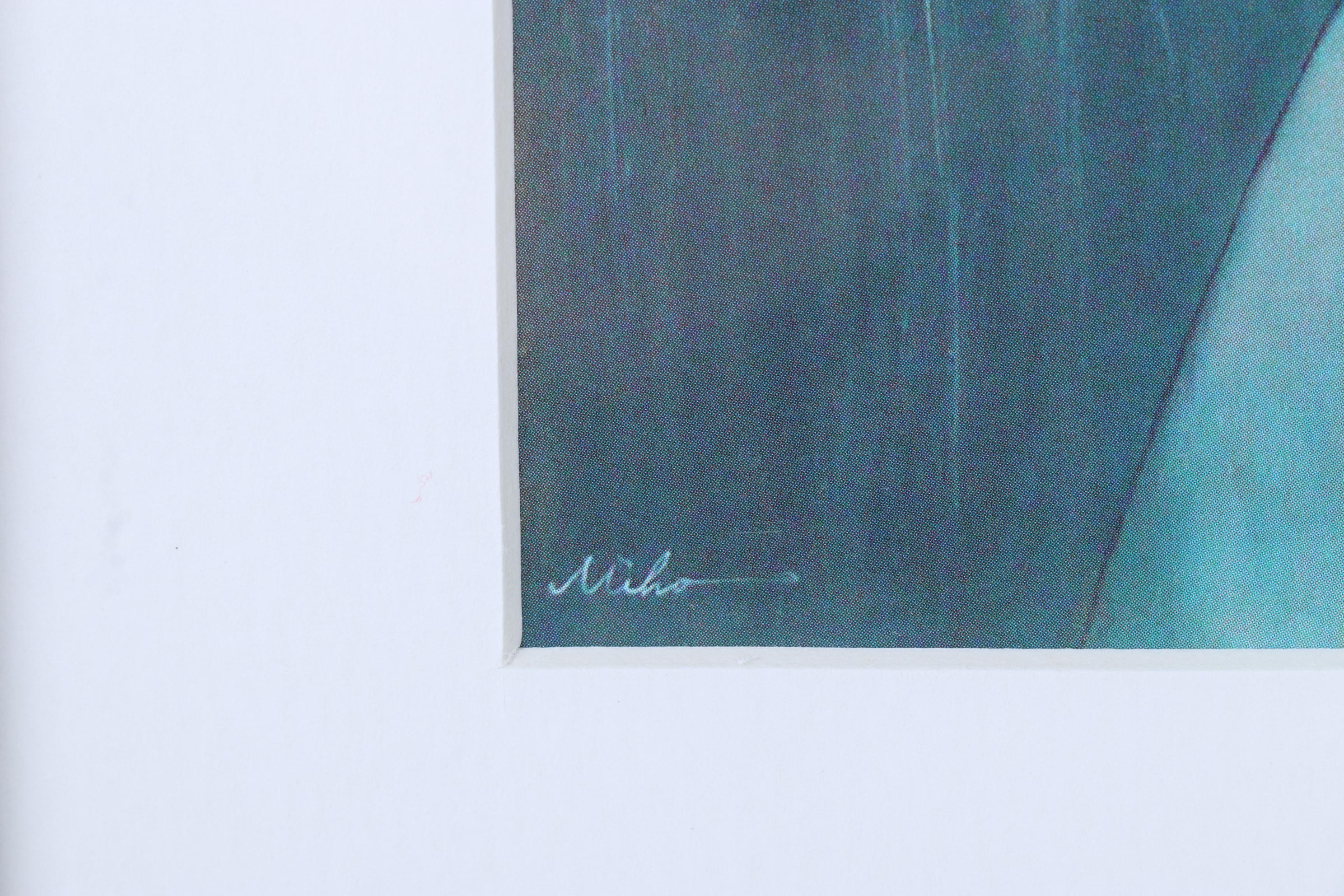 Miho Hirano Offset Lithograph " Twinkle Stars" From "The Beauties of Nature"